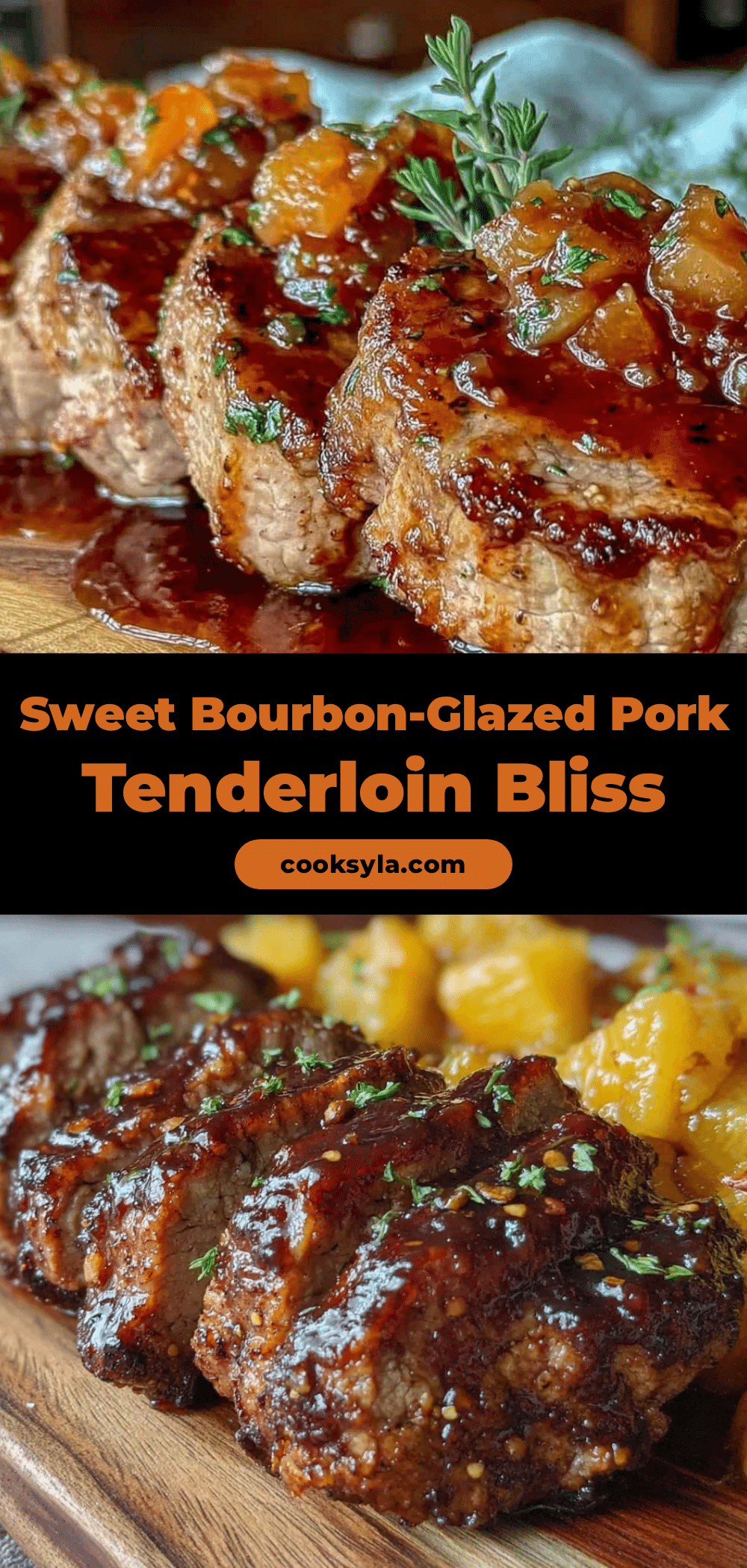 bourbon-glazed pork tenderloin recipe