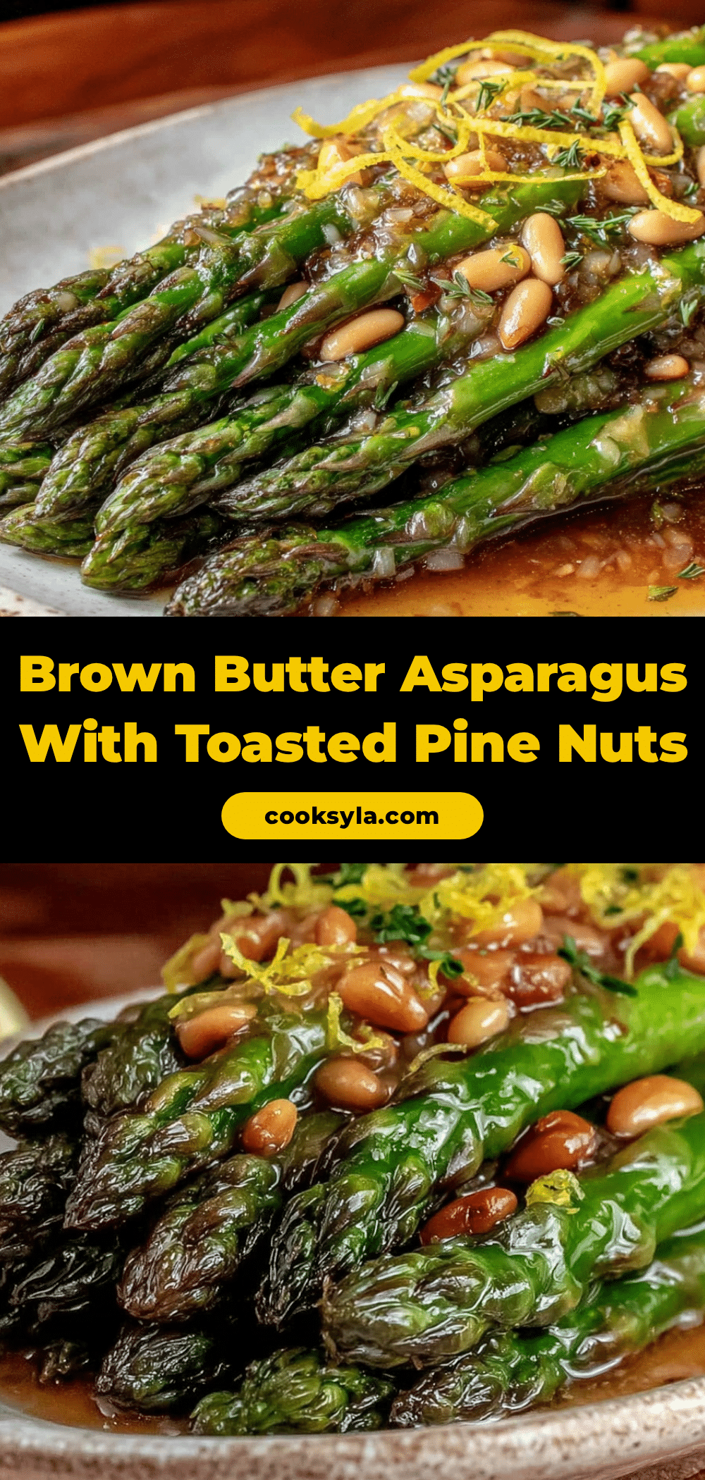 brown butter asparagus recipe