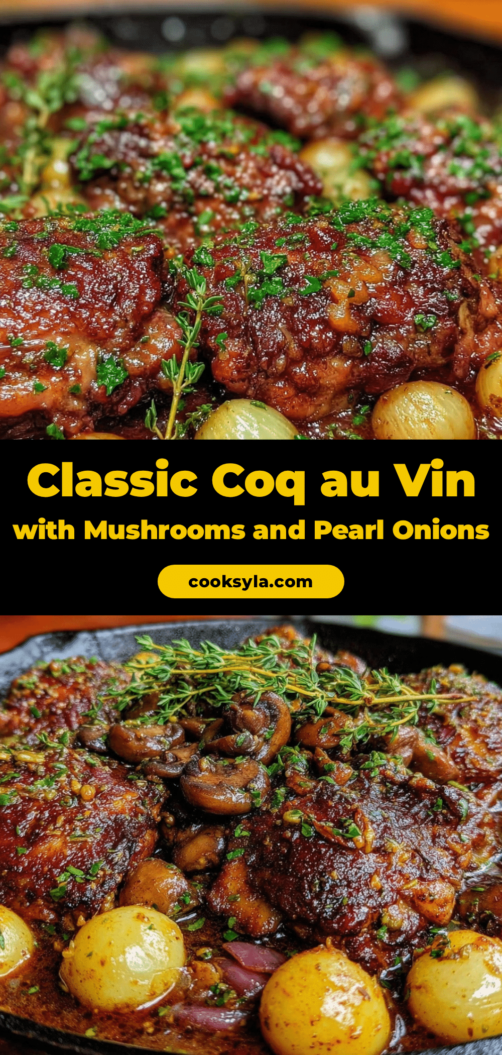 classic comforting coq au vin recipe