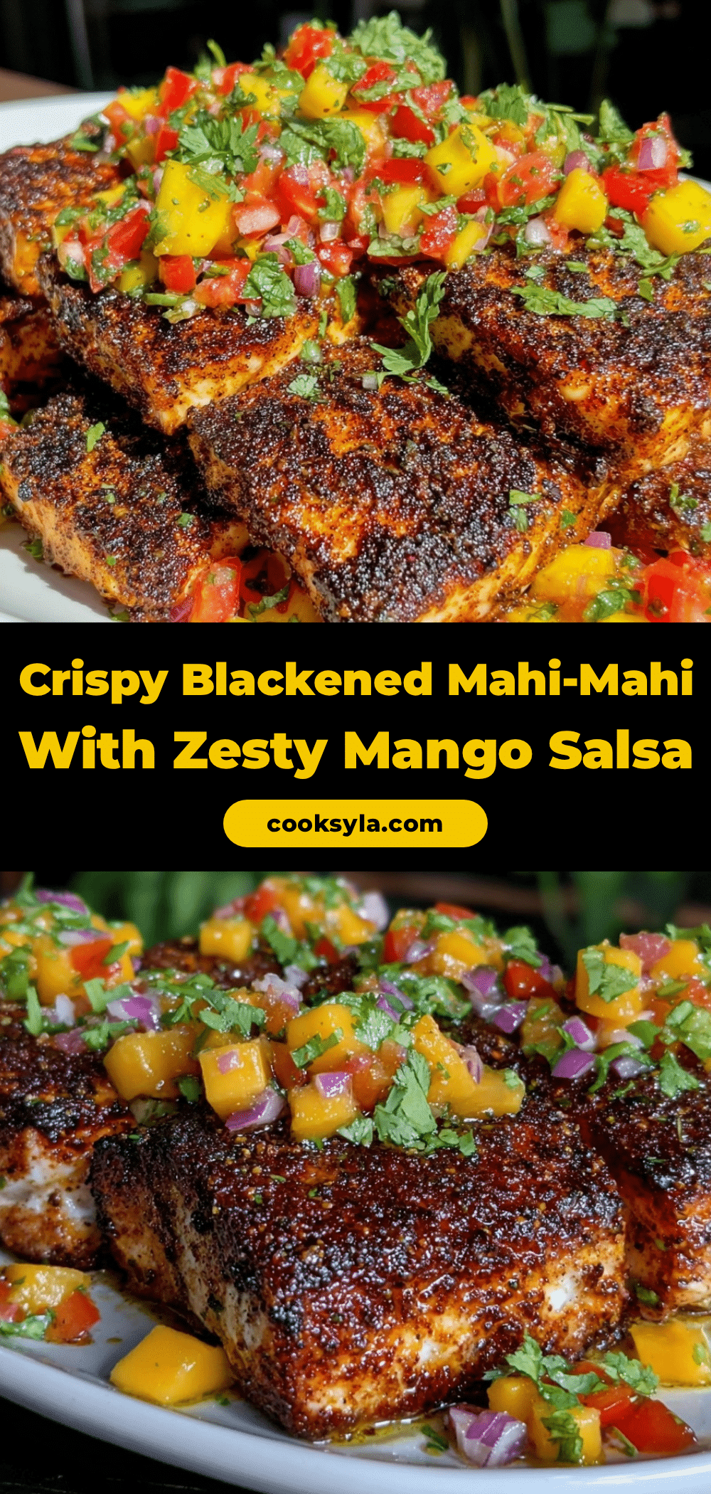 crispy blackened mahi-mahi recipe