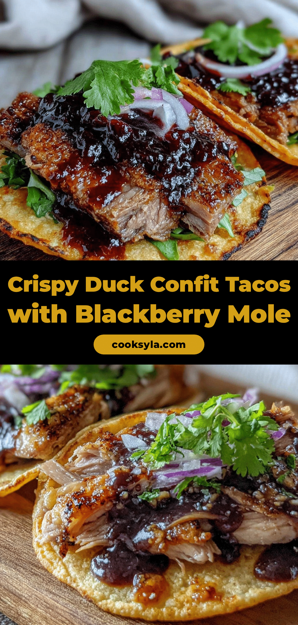 duck confit tacos recipe