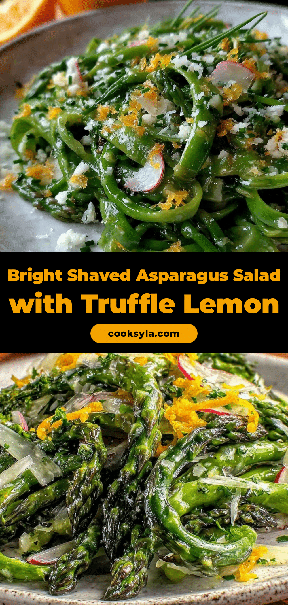 fresh shaved asparagus salad recipe