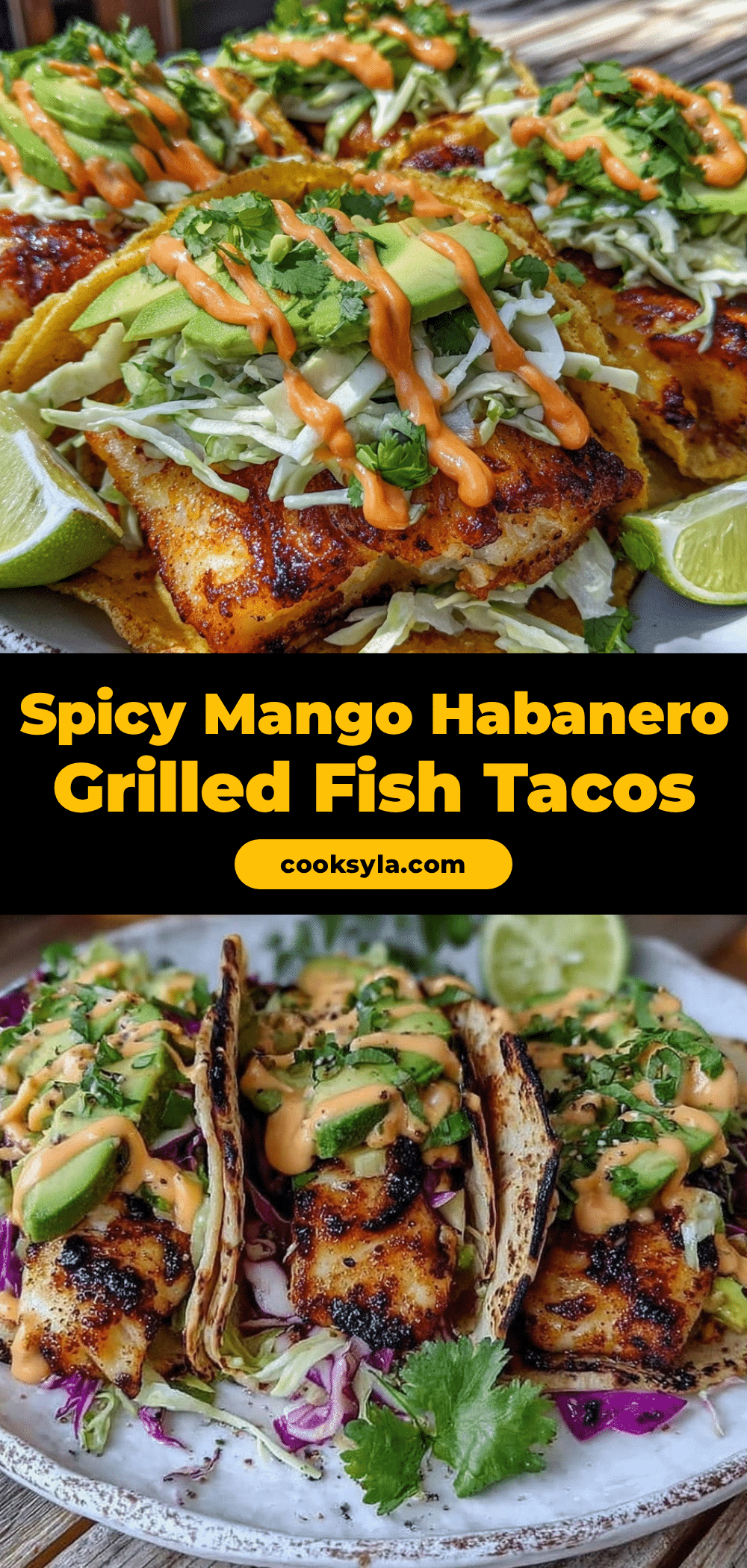 grilled fish tacos recipe