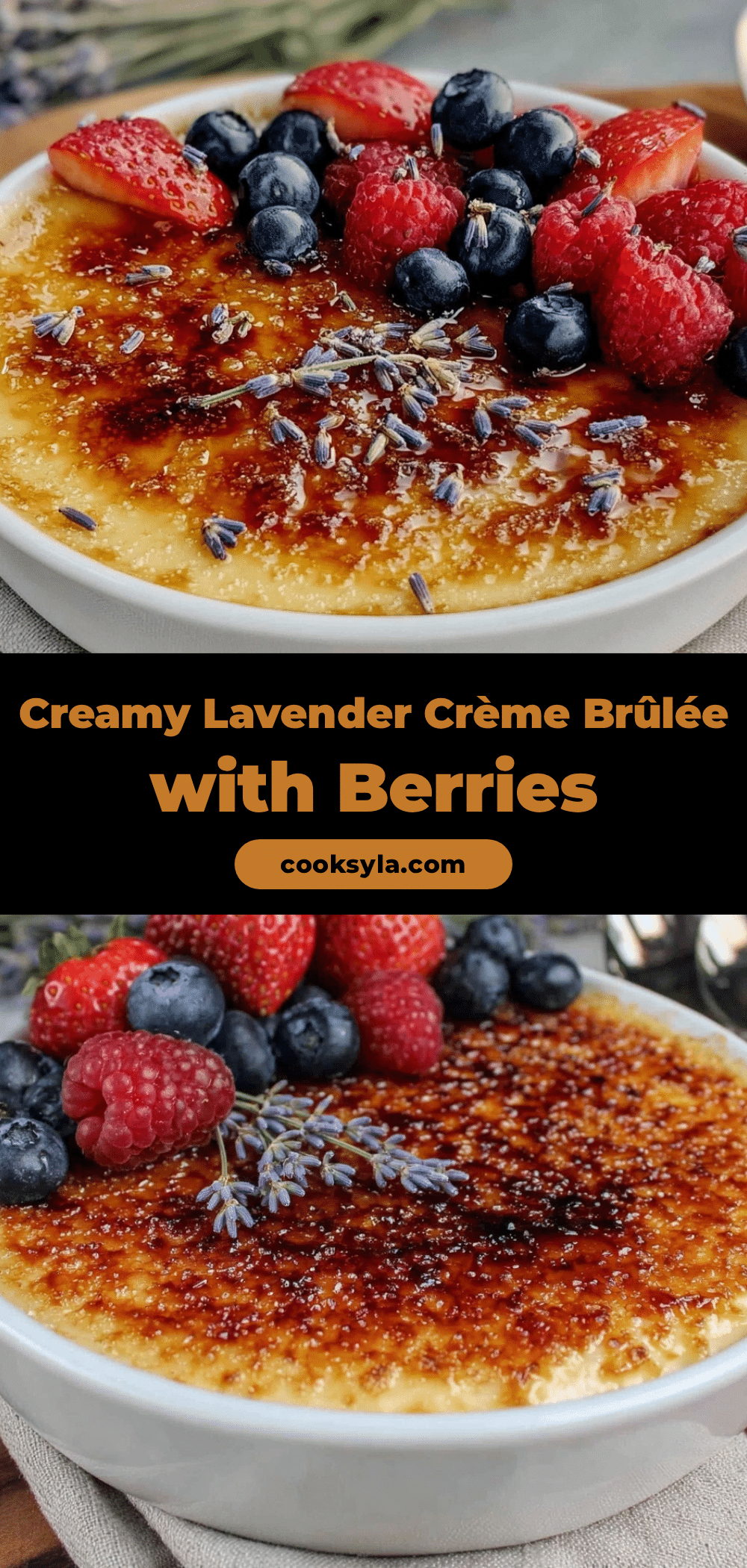 lavender crème brûlée recipe