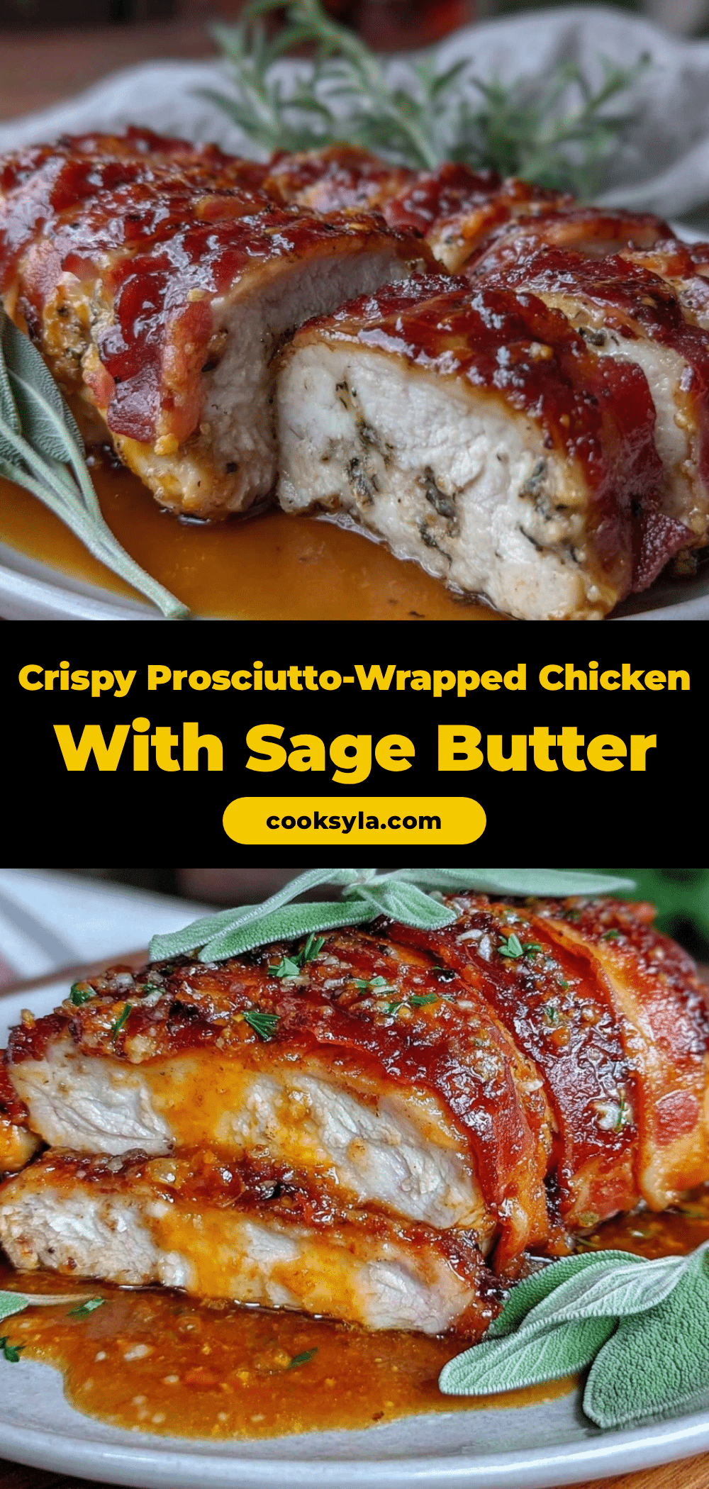 prosciutto-wrapped chicken breast recipe