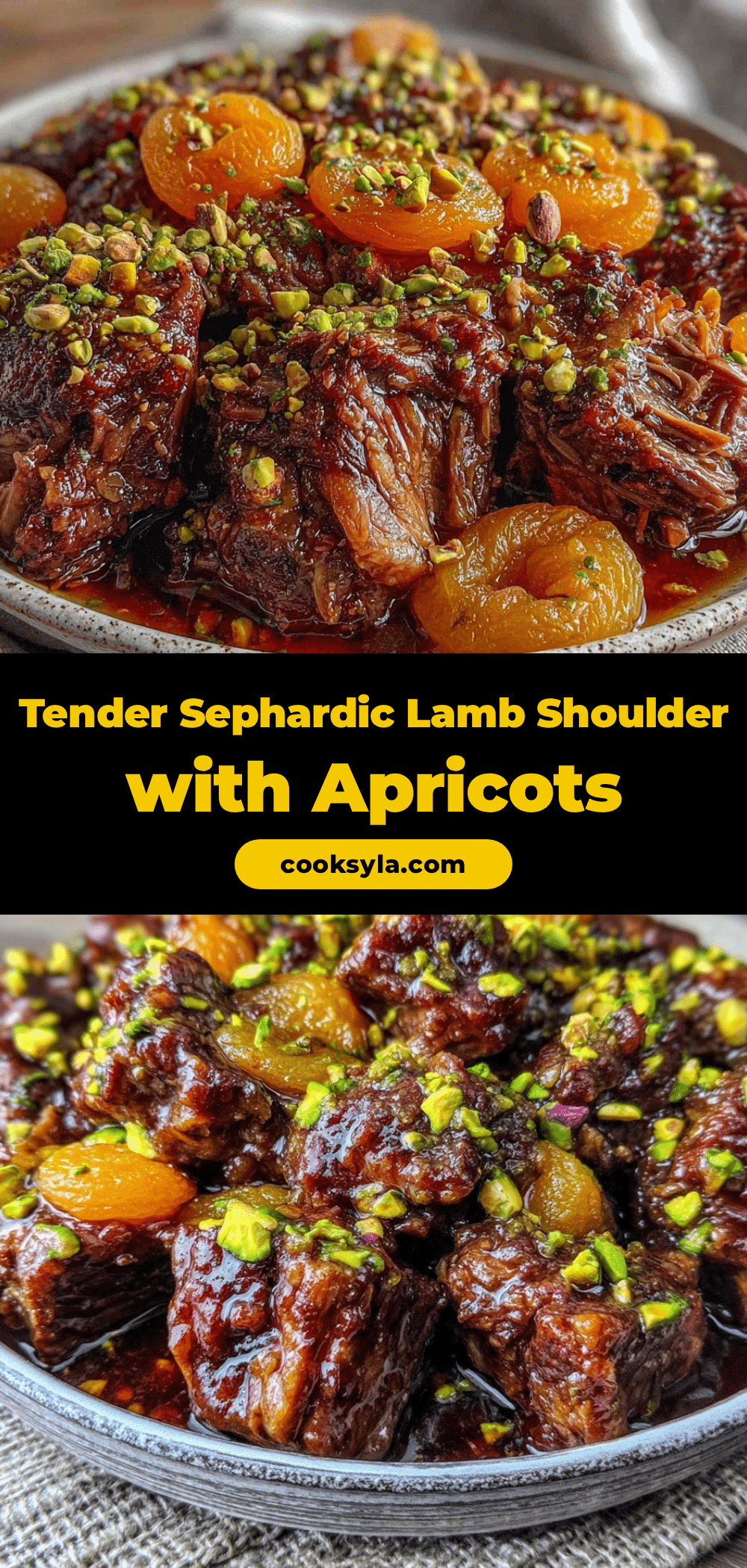 Sephardic Braised Lamb Shoulder recipe