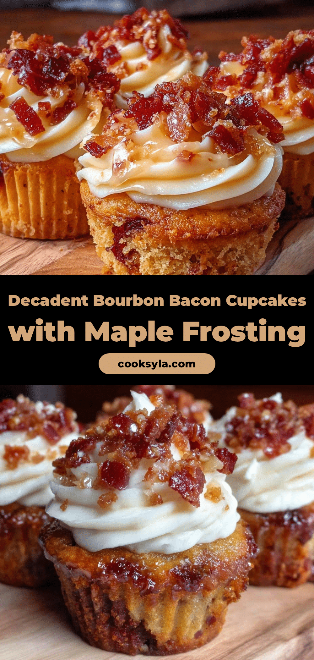 bourbon bacon cupcakes recipe