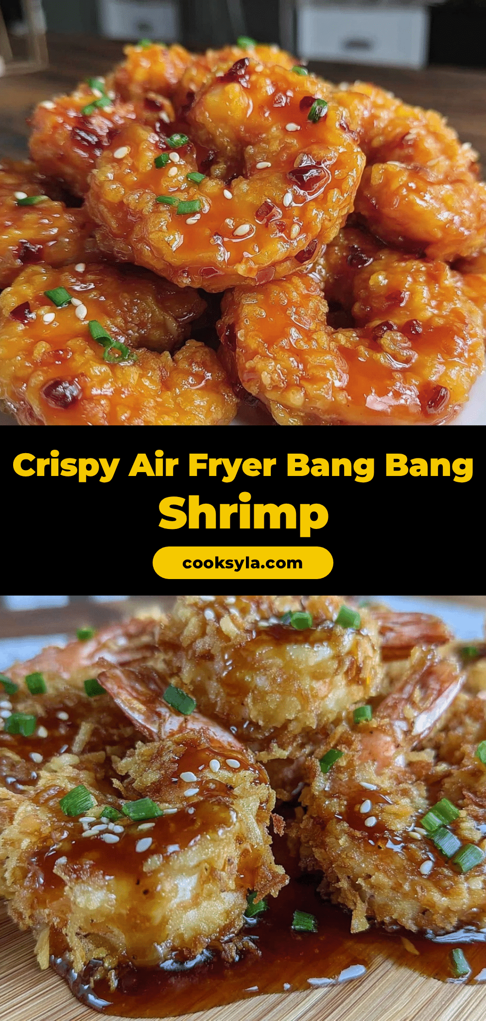 crispy air fryer bang bang shrimp recipe