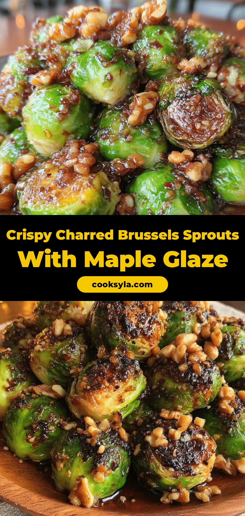 crispy charred brussels sprouts recipe