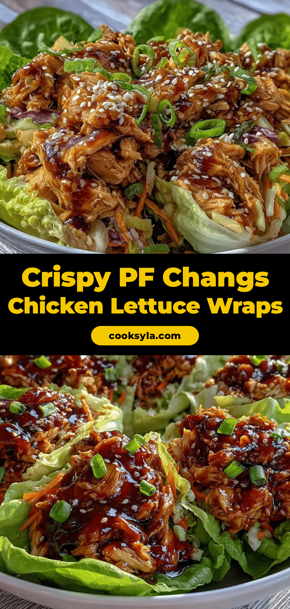 crispy pf changs copycat chicken lettuce wrap bowl recipe