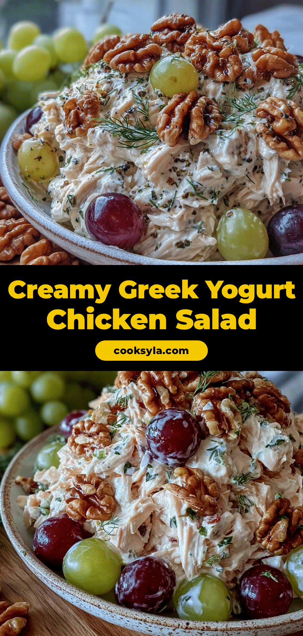 fresh greek yogurt chicken salad recipe