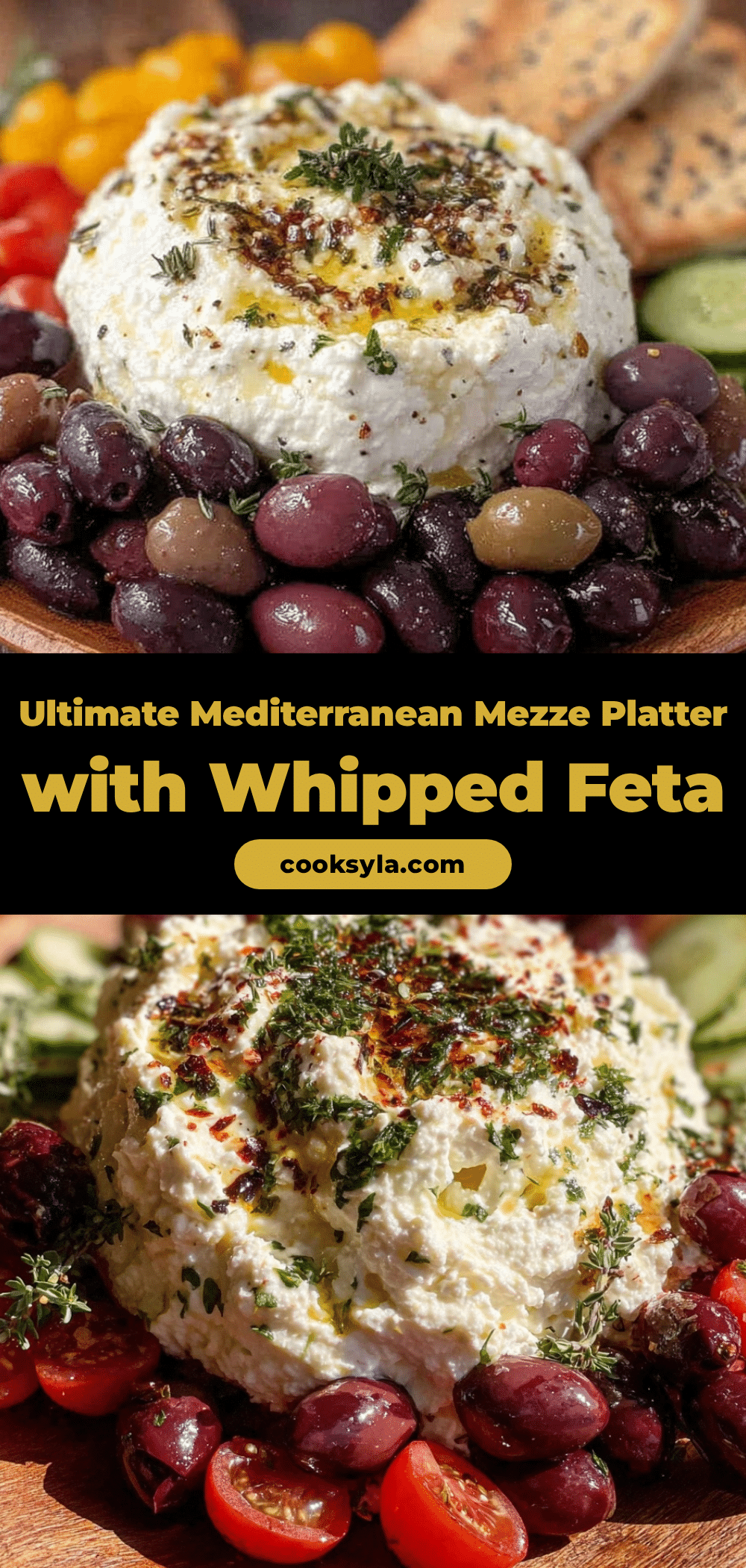 Fresh Mediterranean Mezze Platter recipe