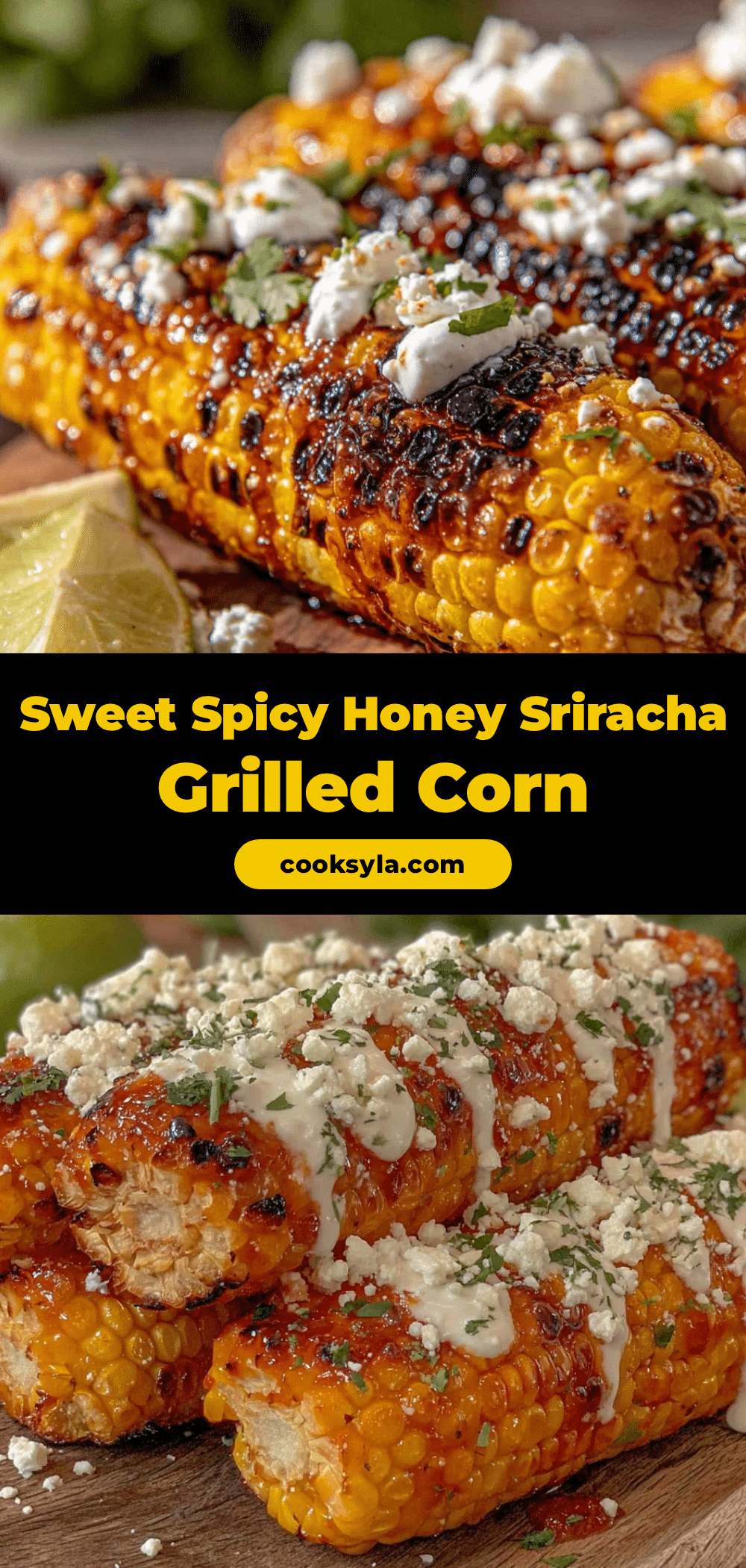 honey sriracha grilled corn recipe