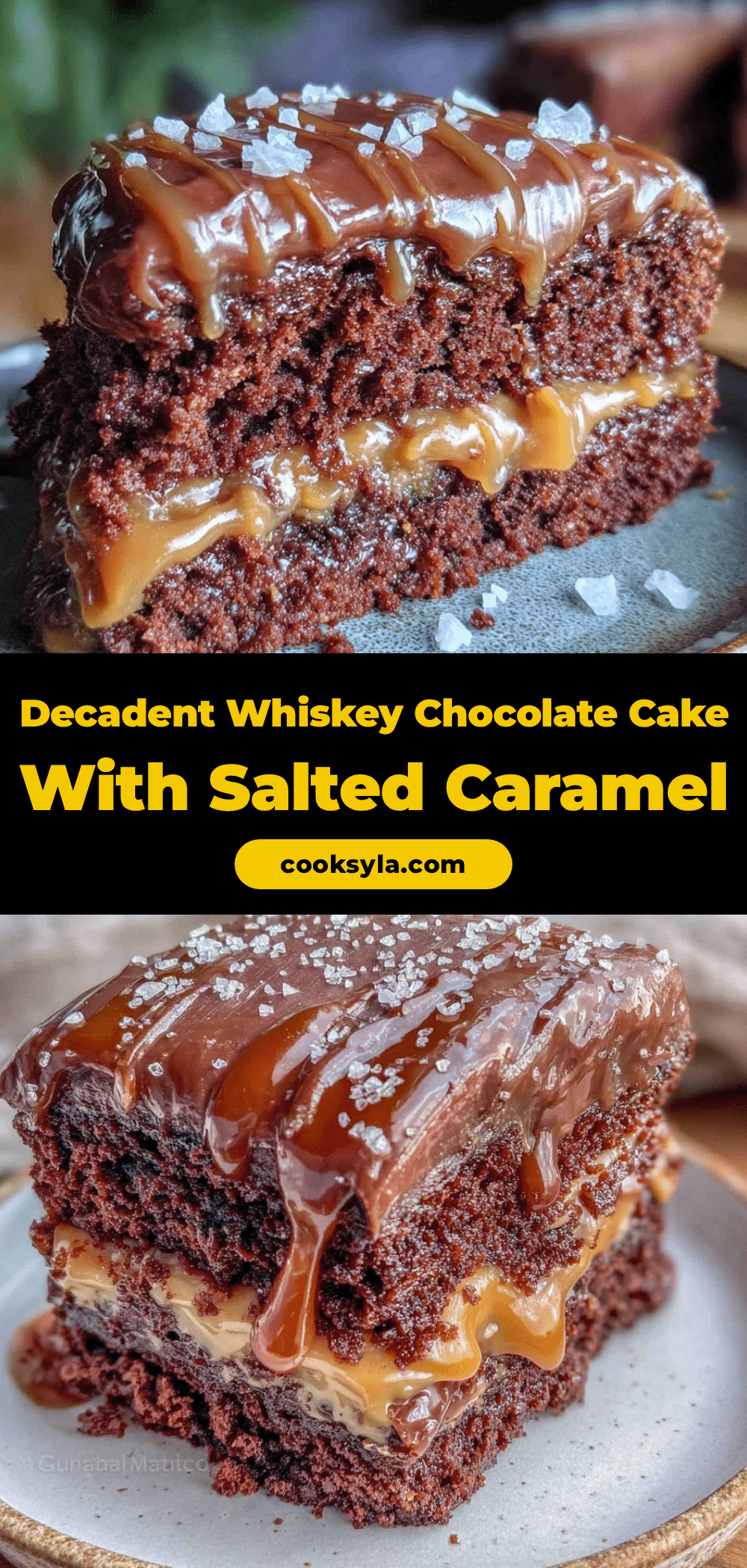 whiskey chocolate cake recipe