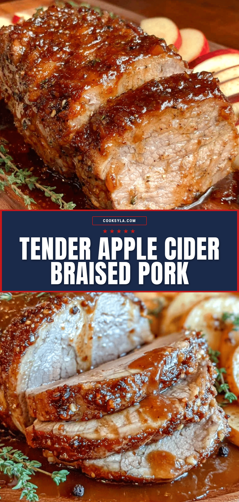 apple cider braised pork tenderloin recipe