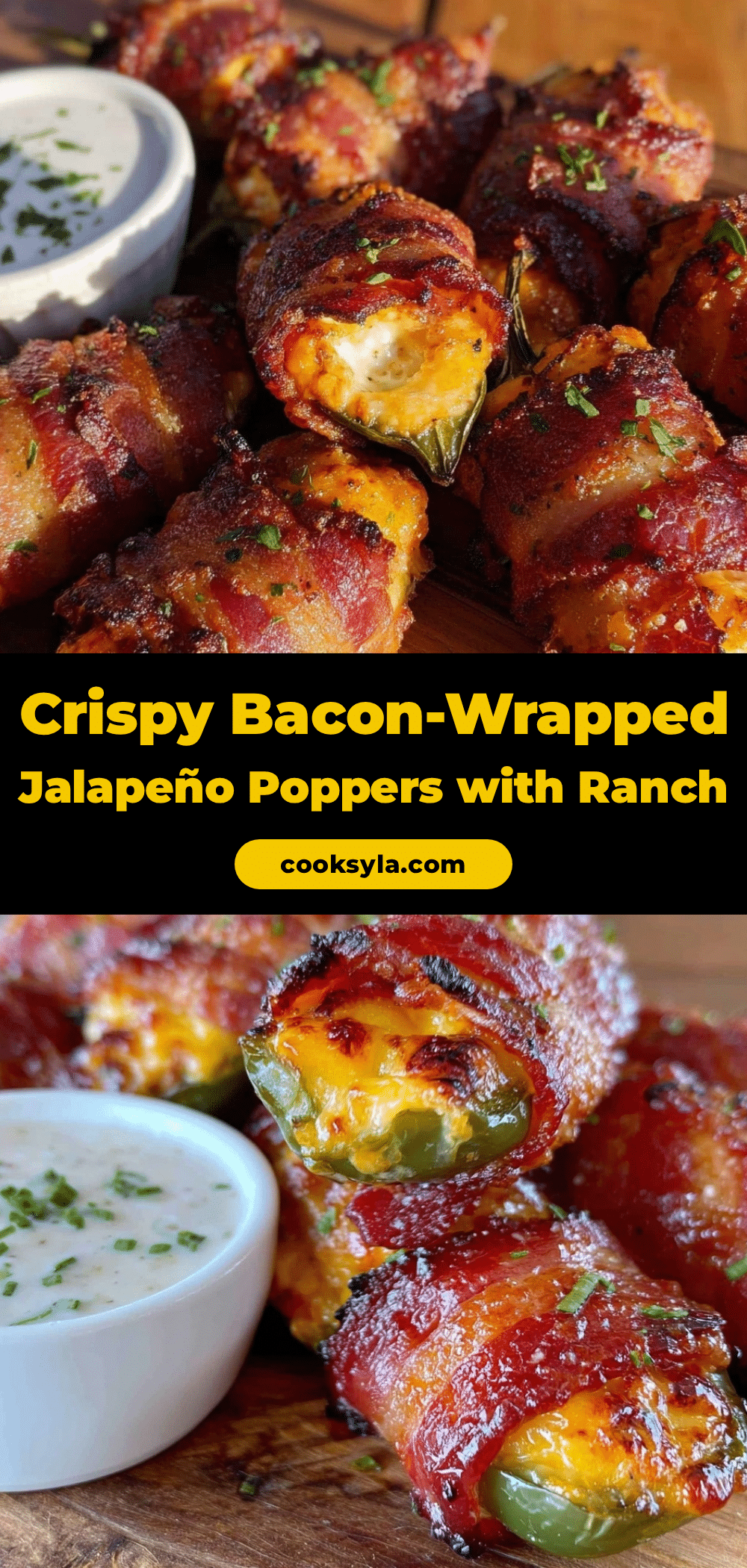 bacon-wrapped jalapeño poppers recipe