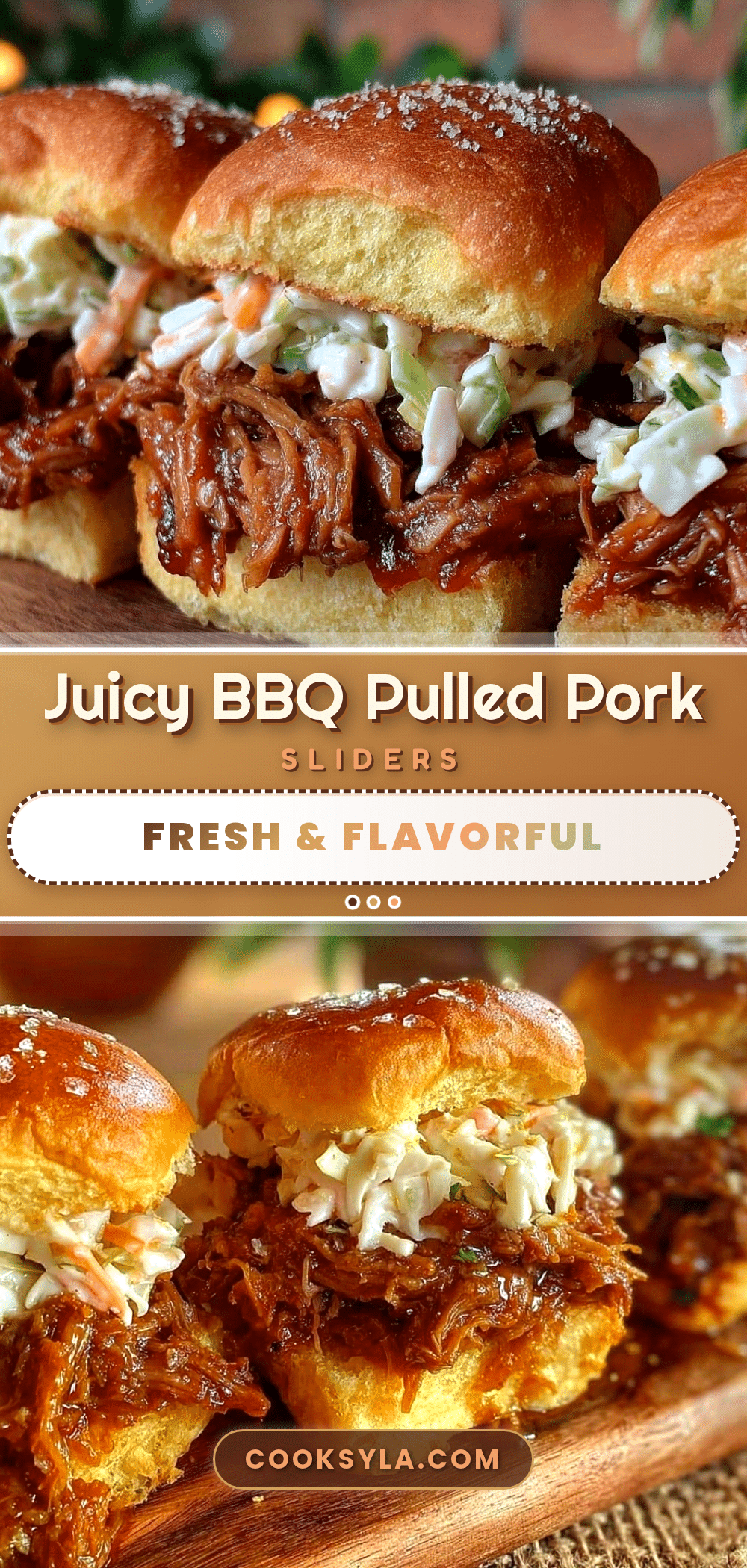 BBQ pulled pork sliders recipe