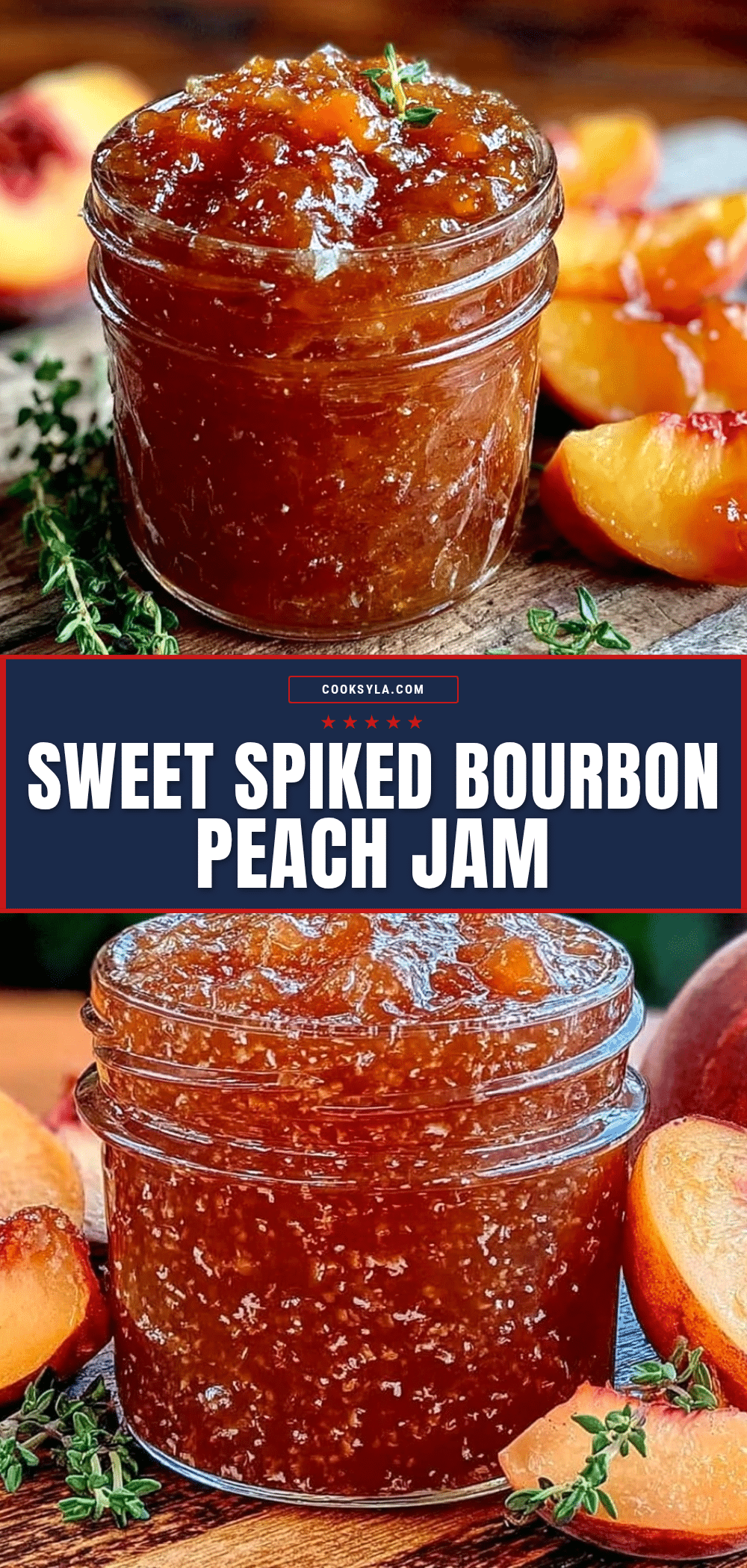 bourbon peach jam recipe