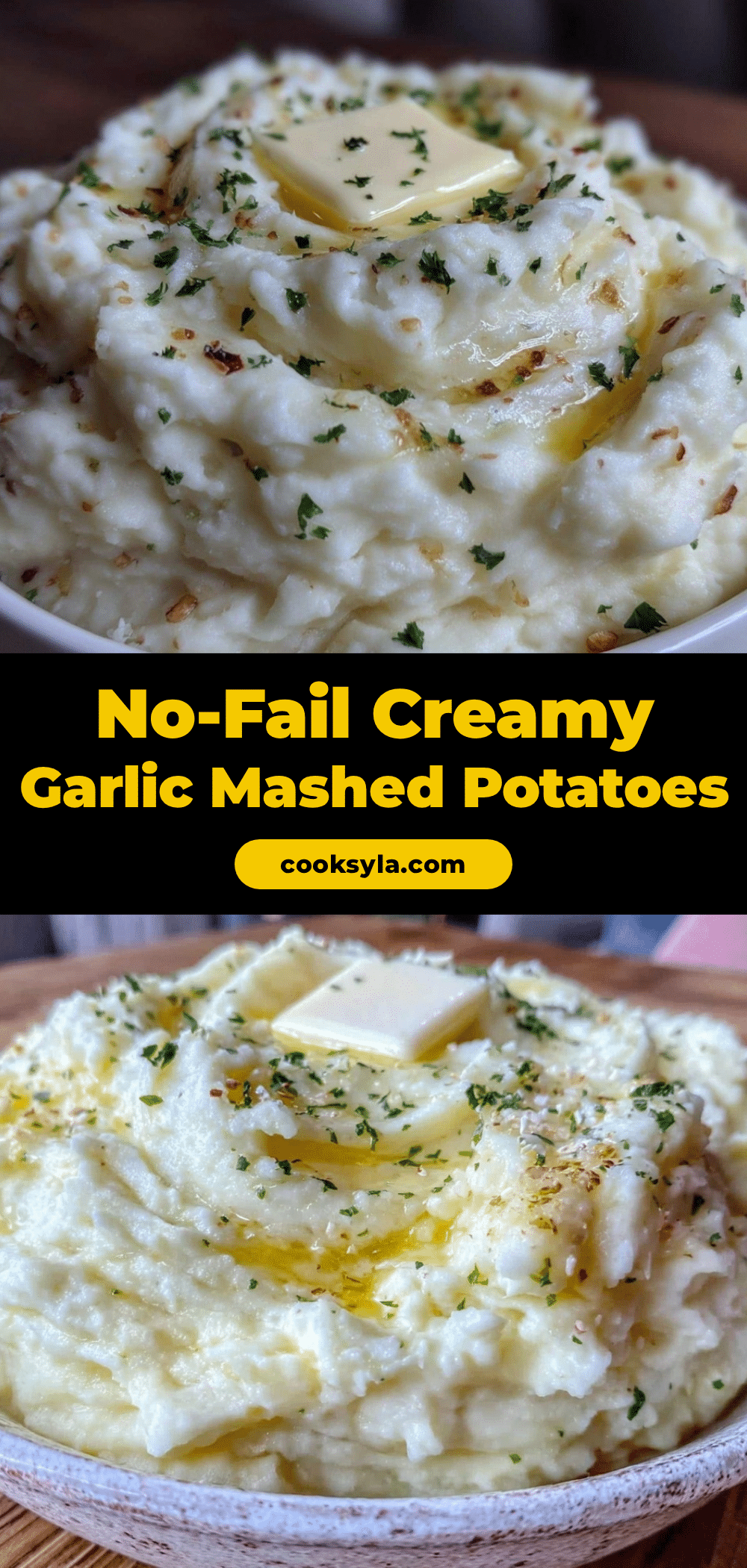 creamy garlic mashed potatoes recipe