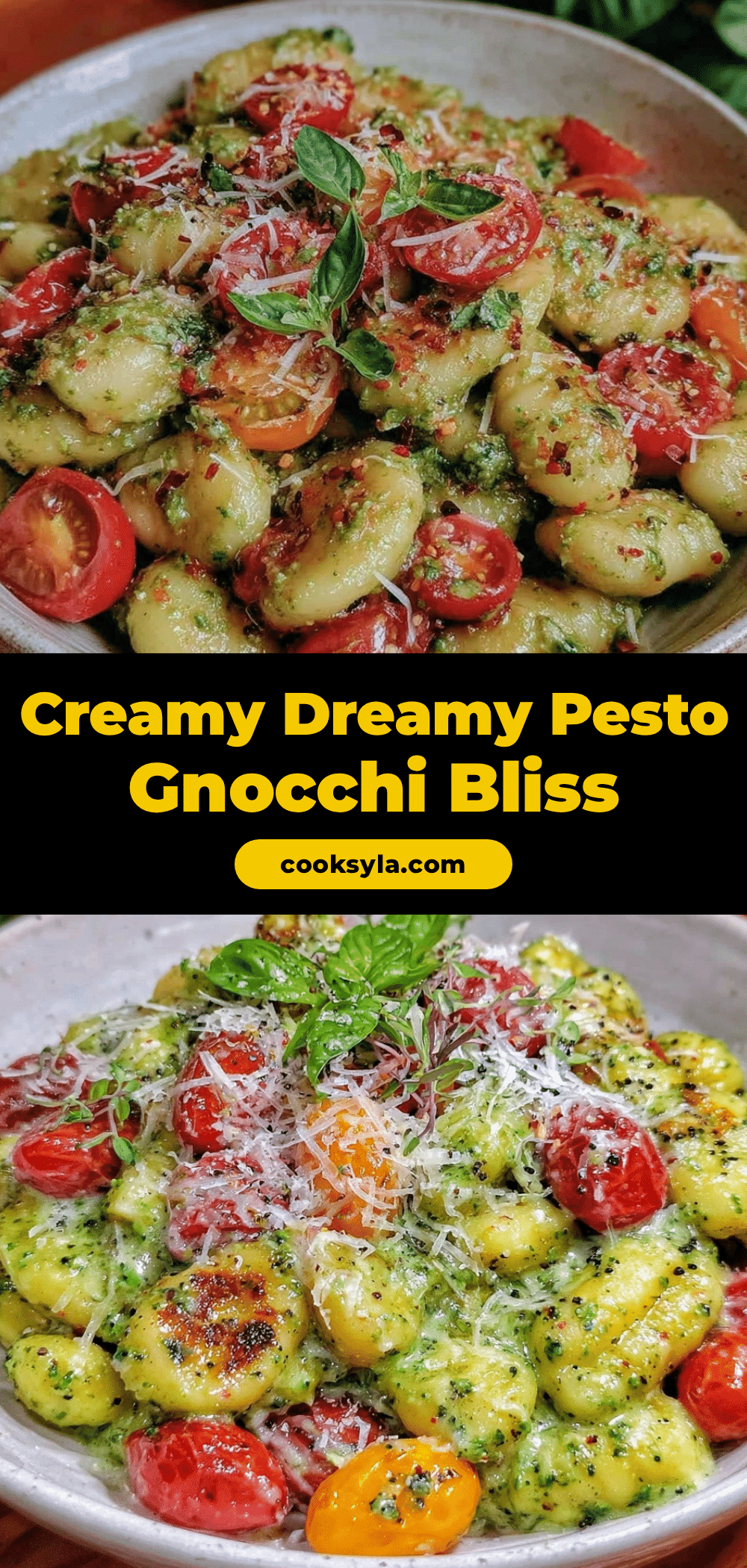 creamy pesto gnocchi recipe