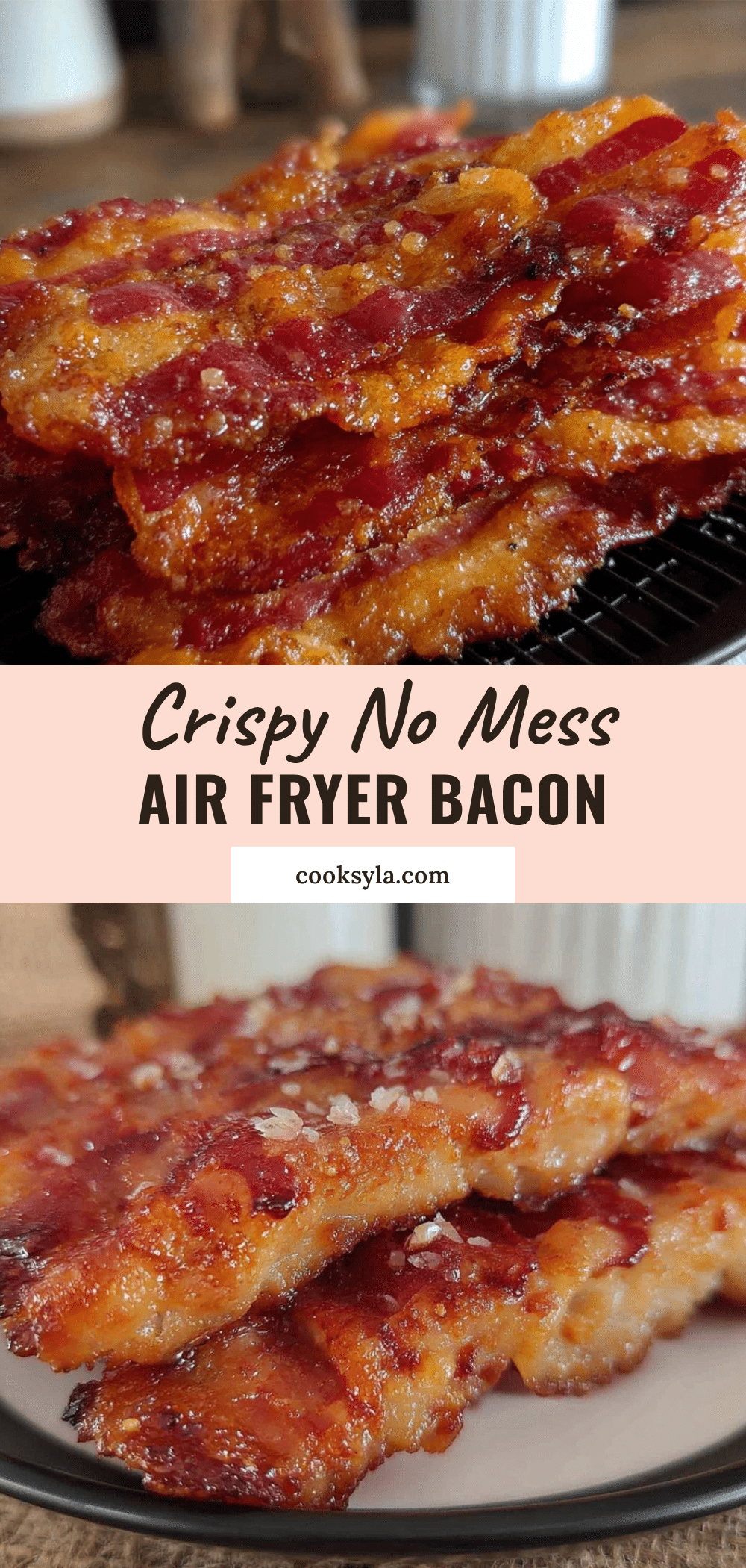 crispy air fryer bacon recipe