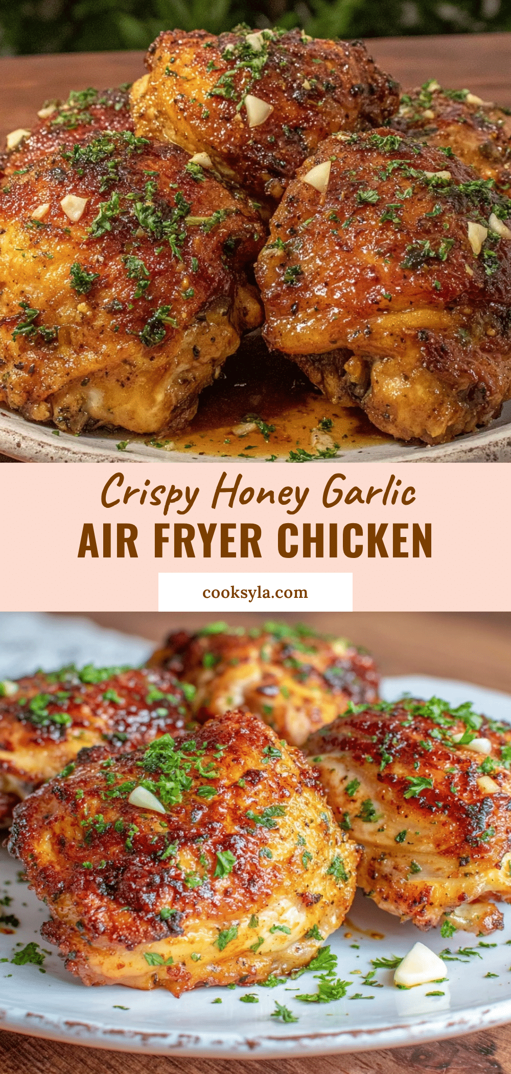 crispy air fryer chicken thighs recipe