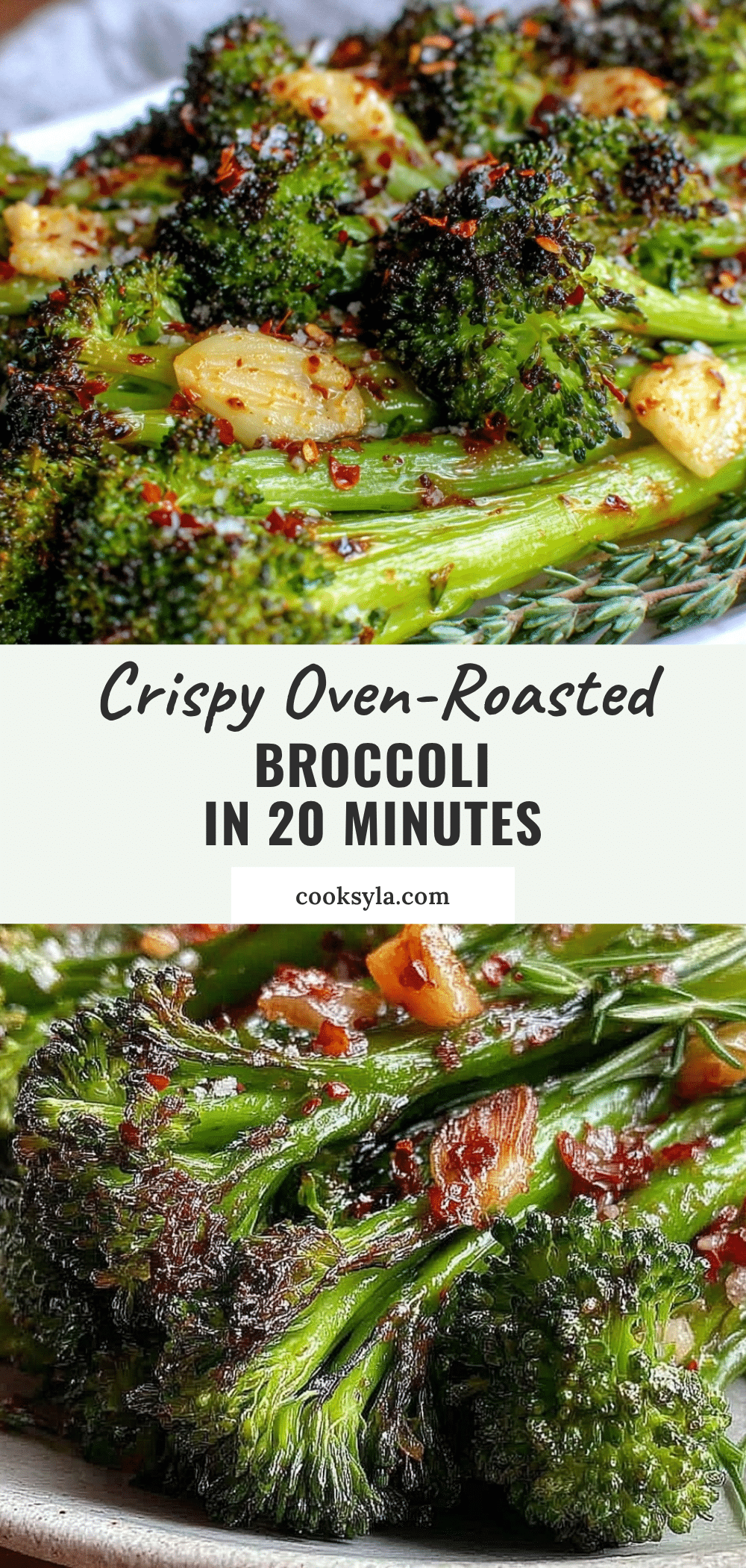 crispy oven-roasted broccoli recipe
