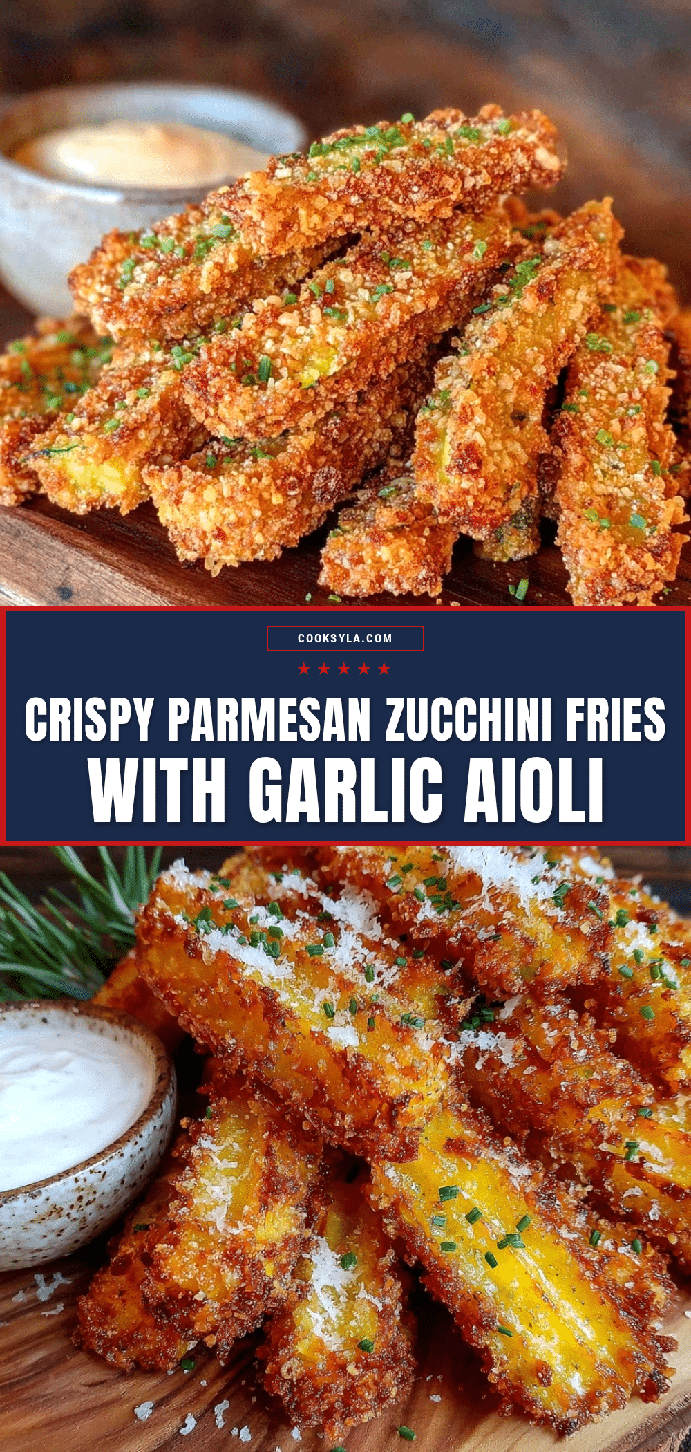 crispy parmesan zucchini fries recipe