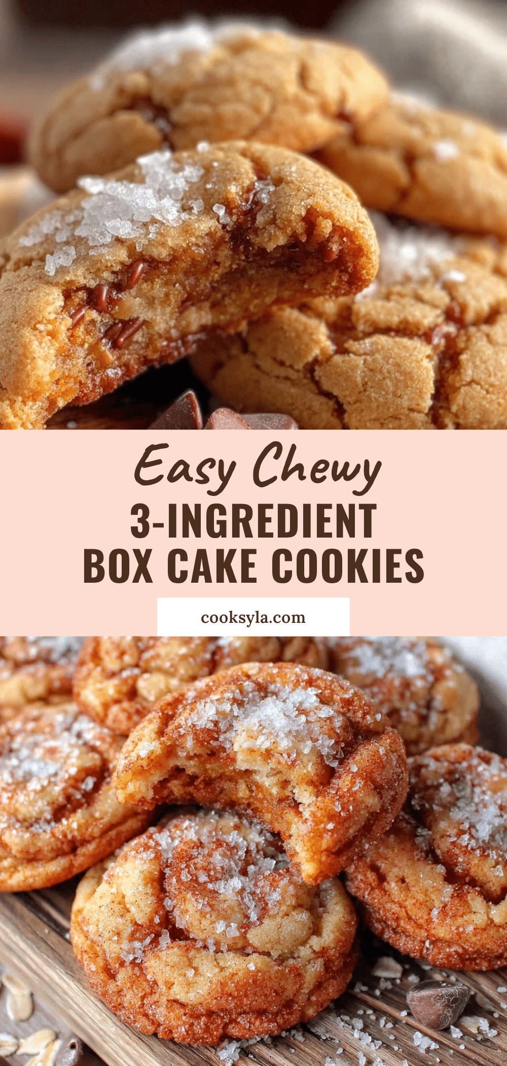 easy chewy box cake mix cookies recipe