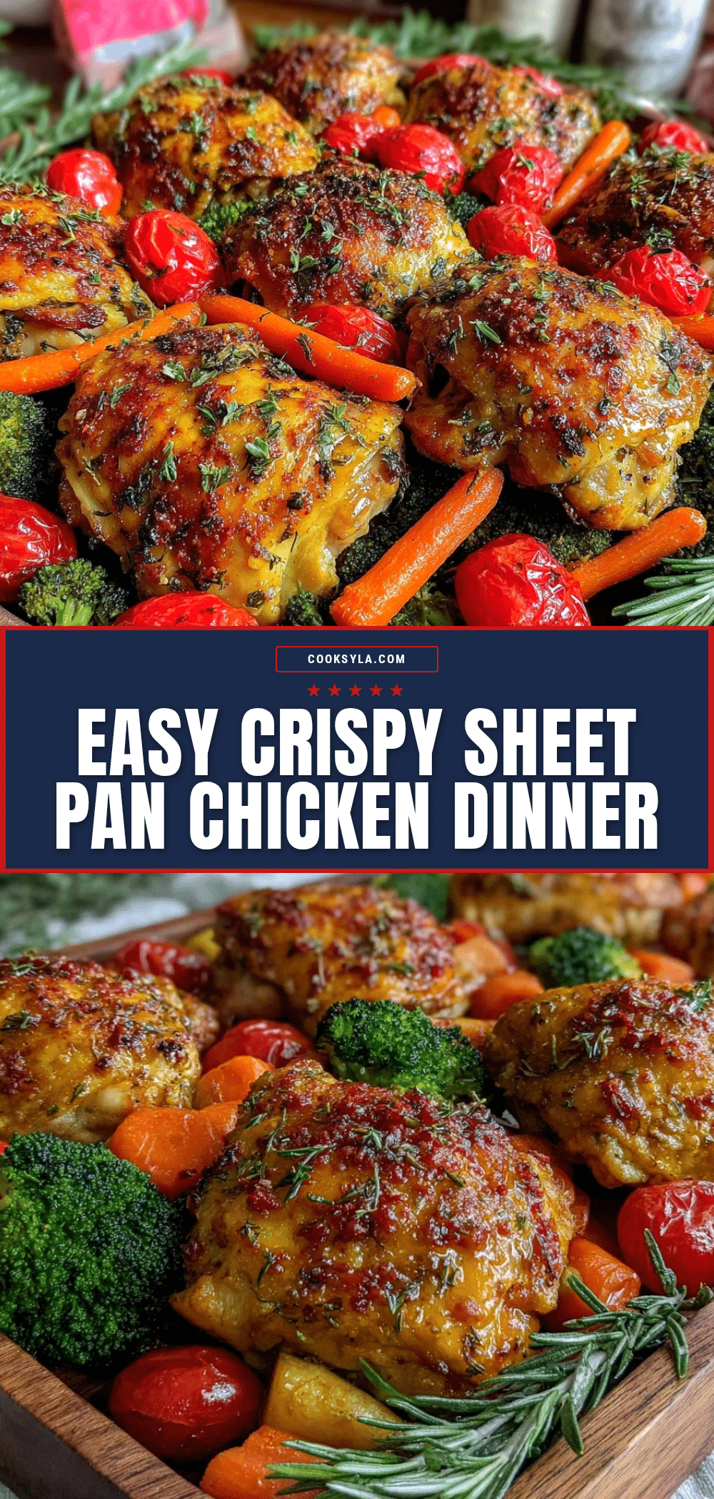 easy crispy sheet pan chicken recipe