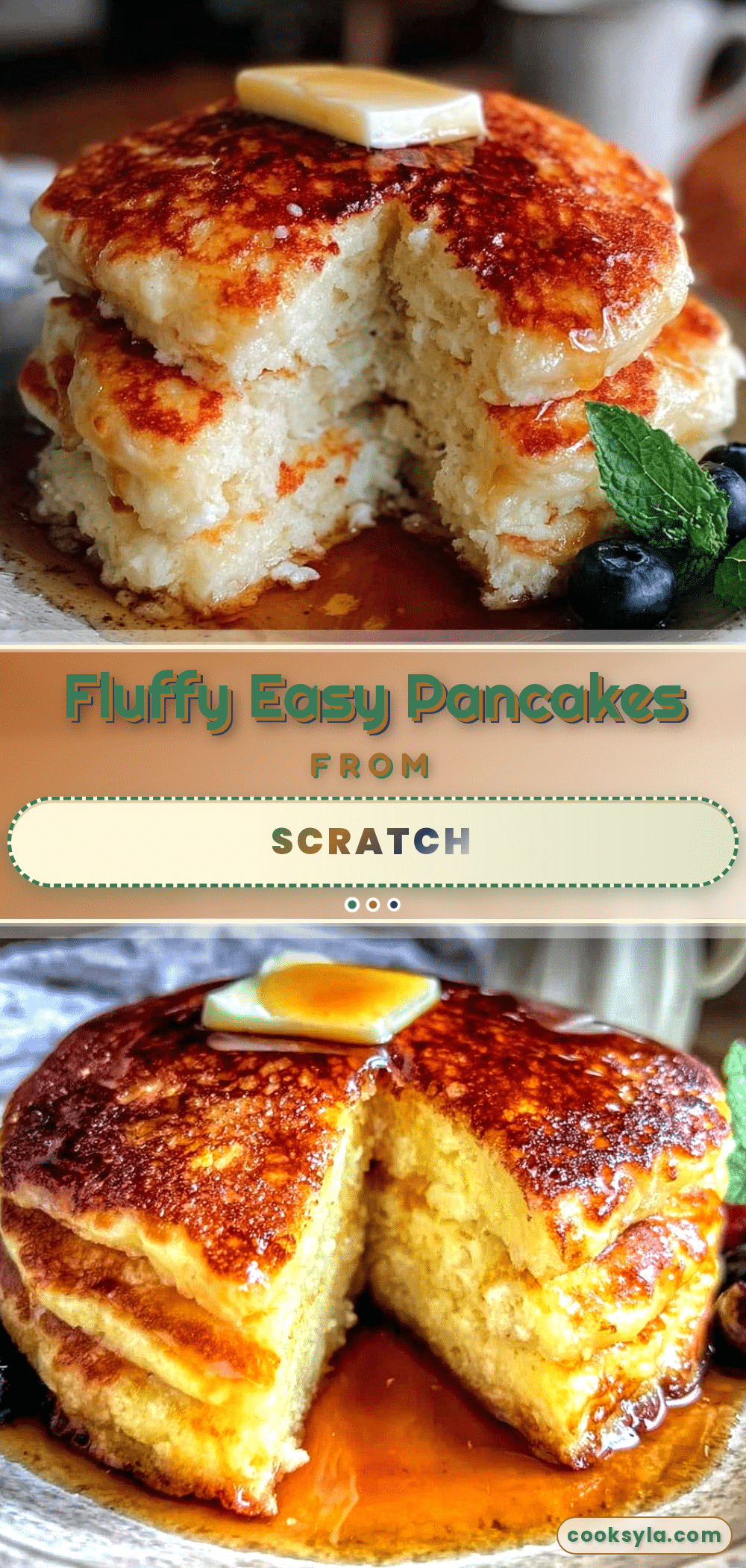 easy fluffy pancakes recipe recipe