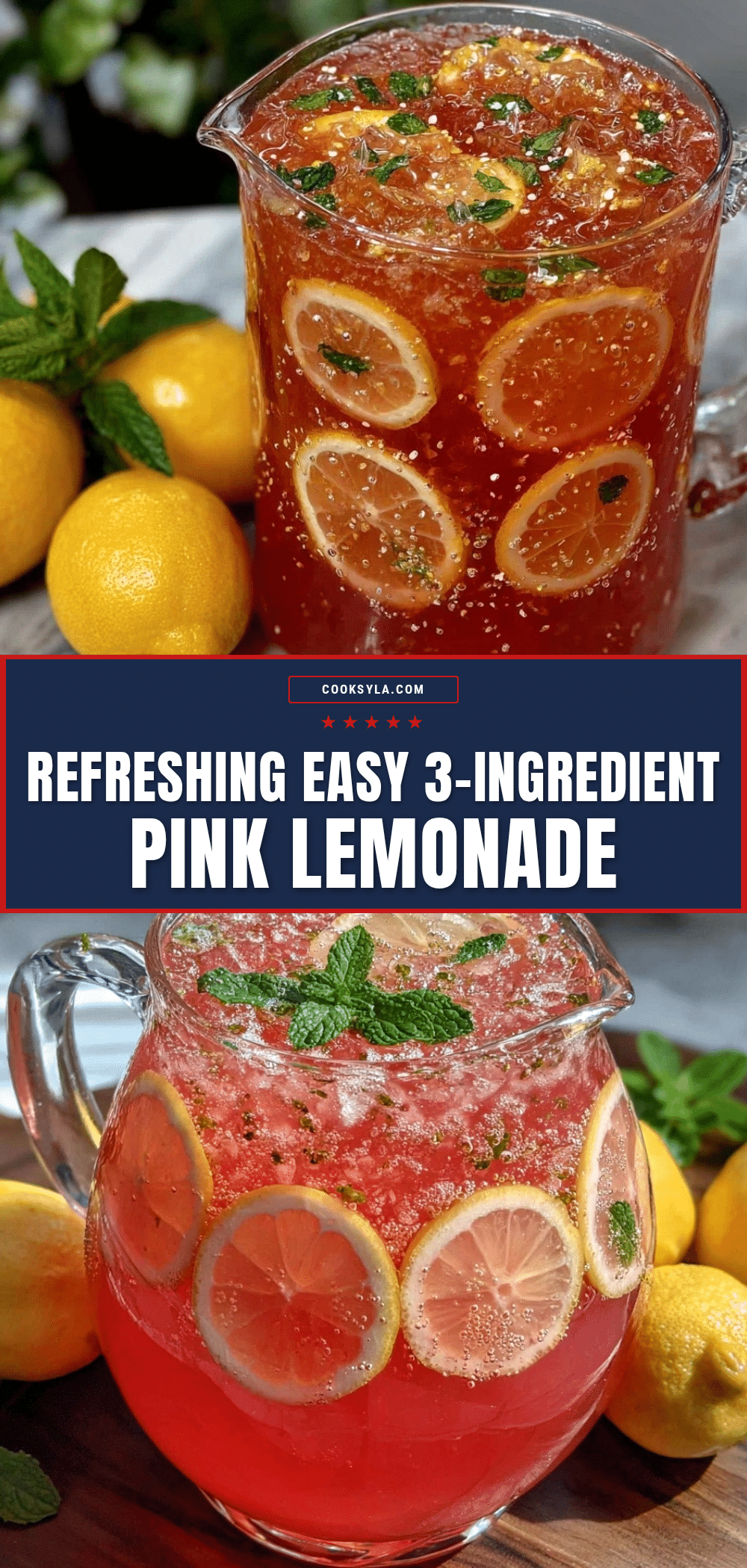 easy pink lemonade recipe recipe
