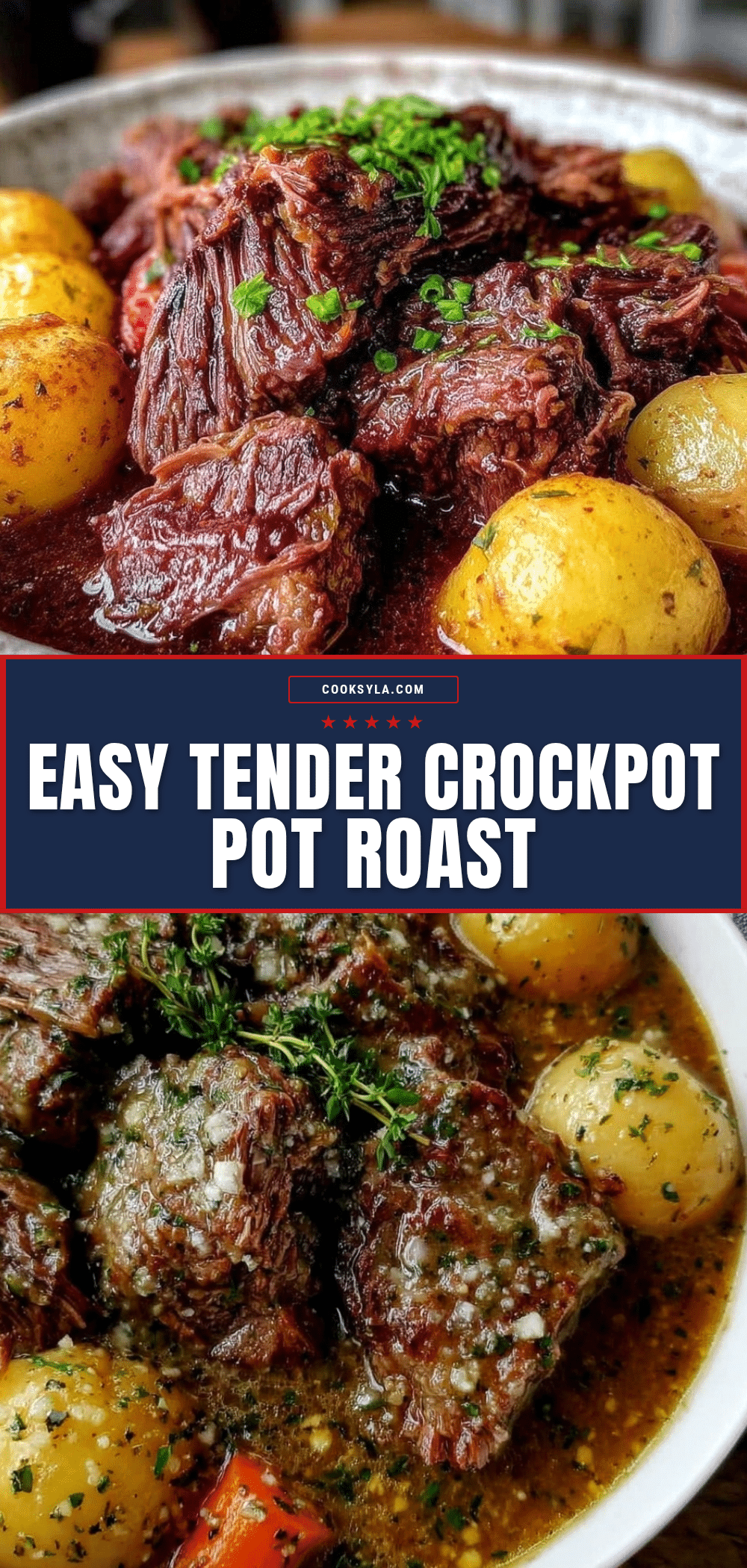 easy tender crockpot pot roast recipe