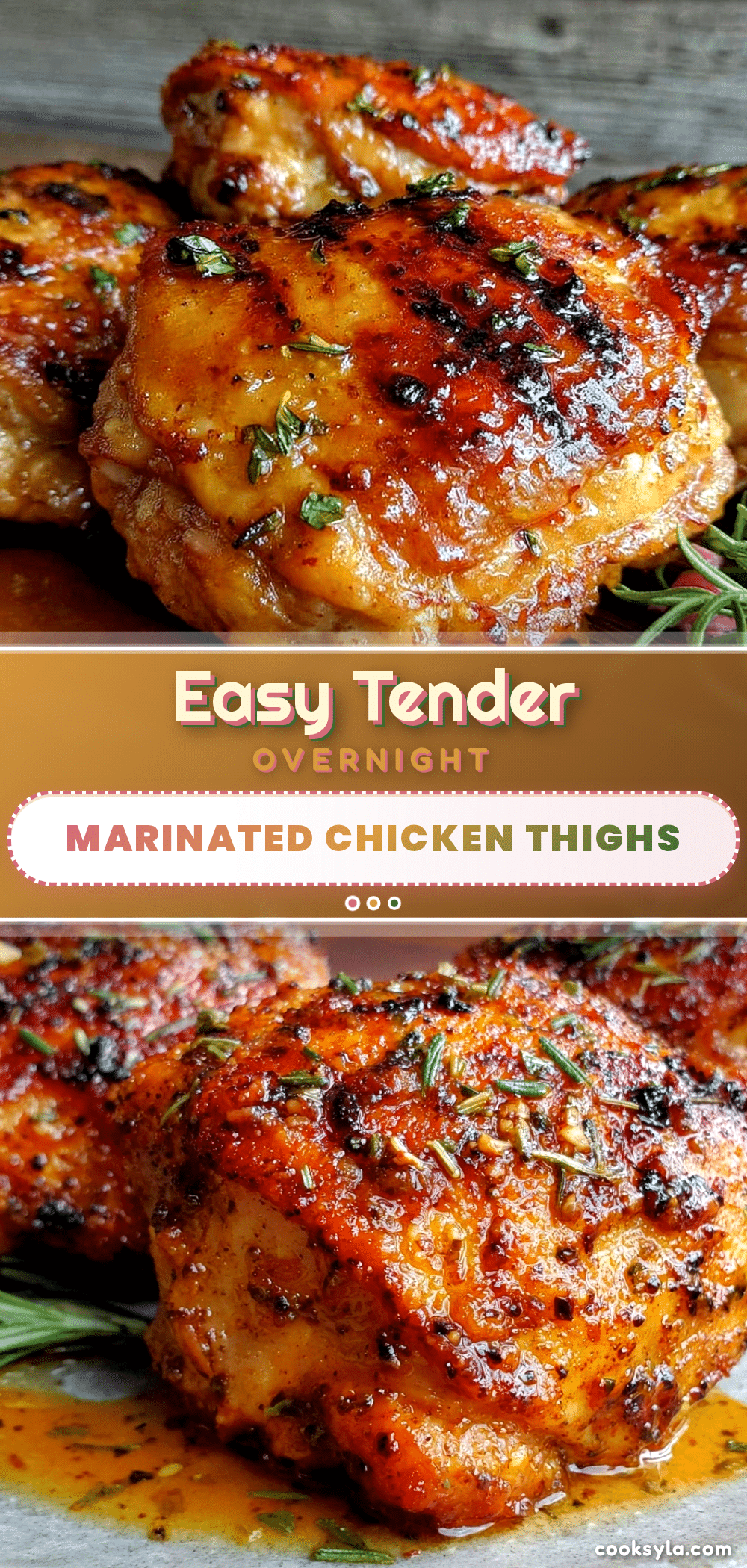 easy tender marinated chicken thighs overnight recipe