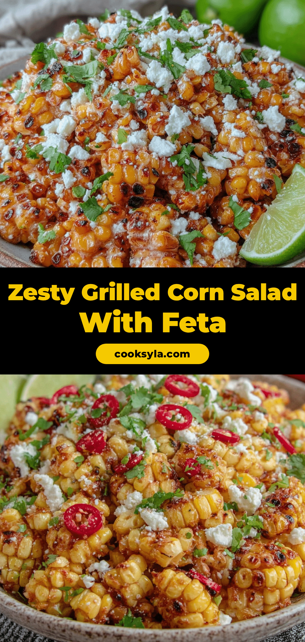 fresh grilled corn salad recipe