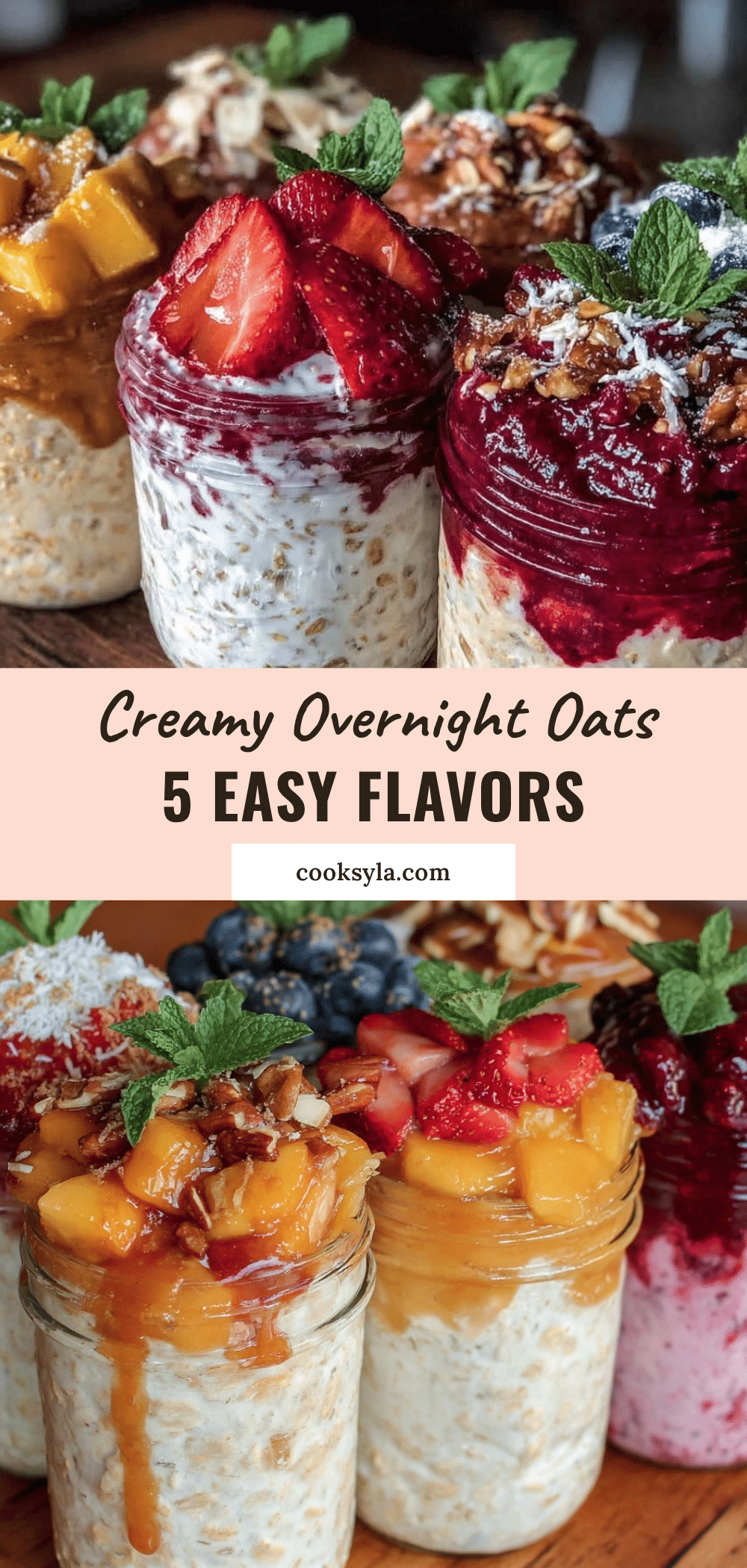 healthy overnight oats recipe