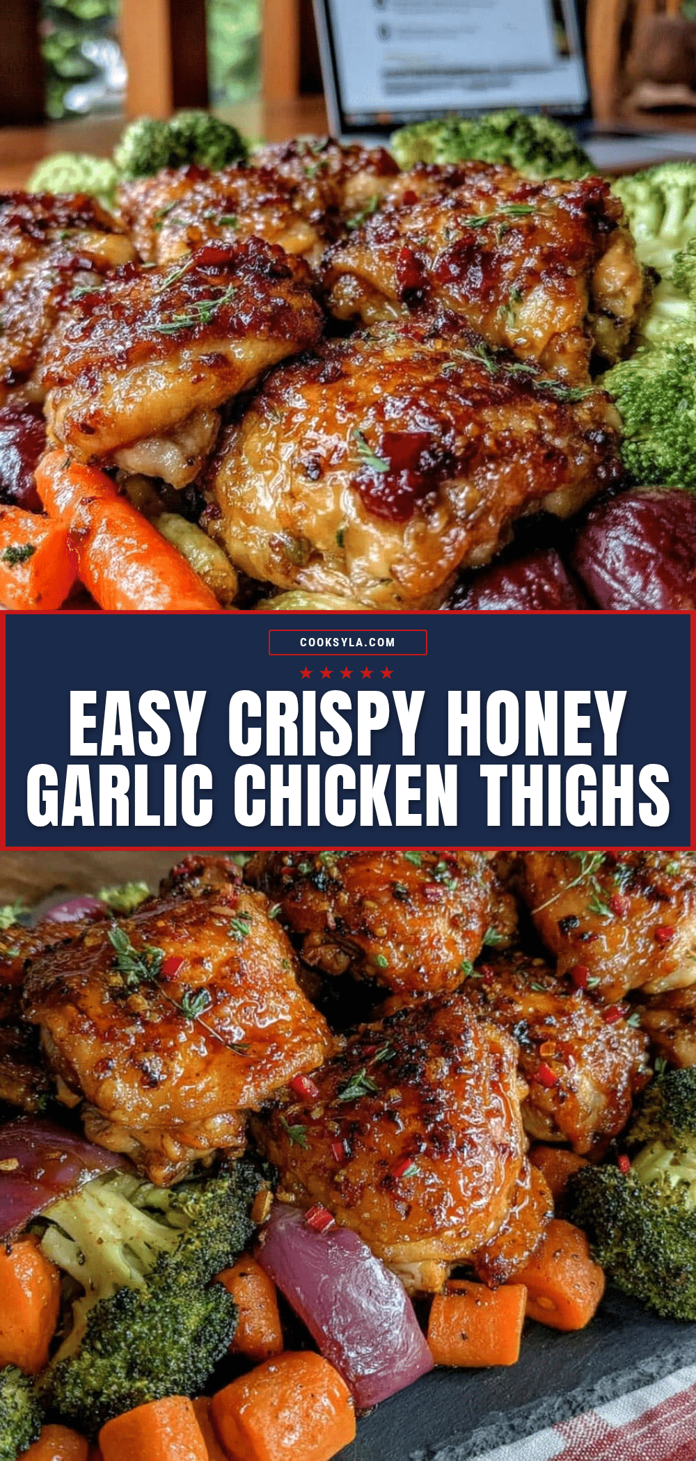 honey garlic chicken thighs recipe