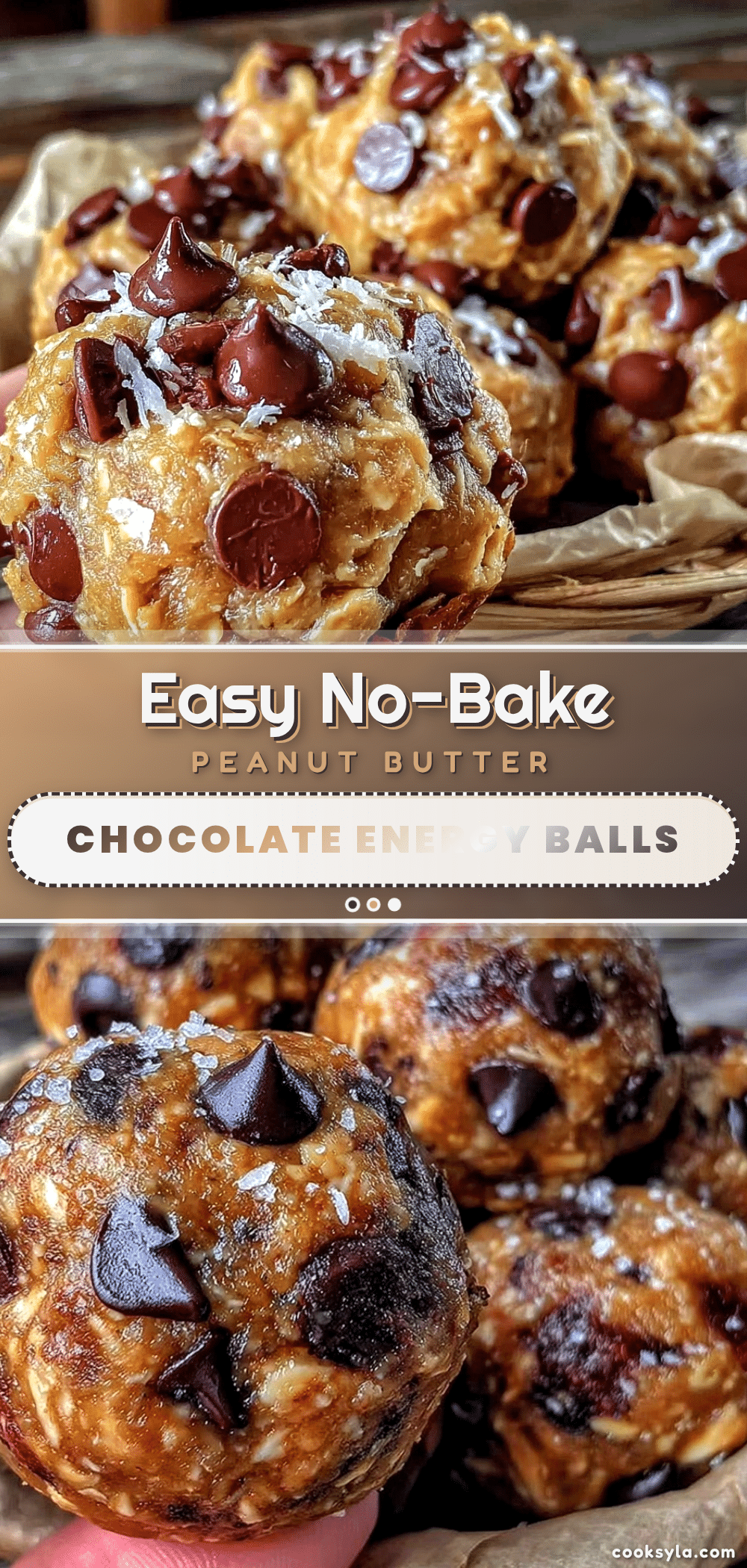 no bake peanut butter energy balls recipe