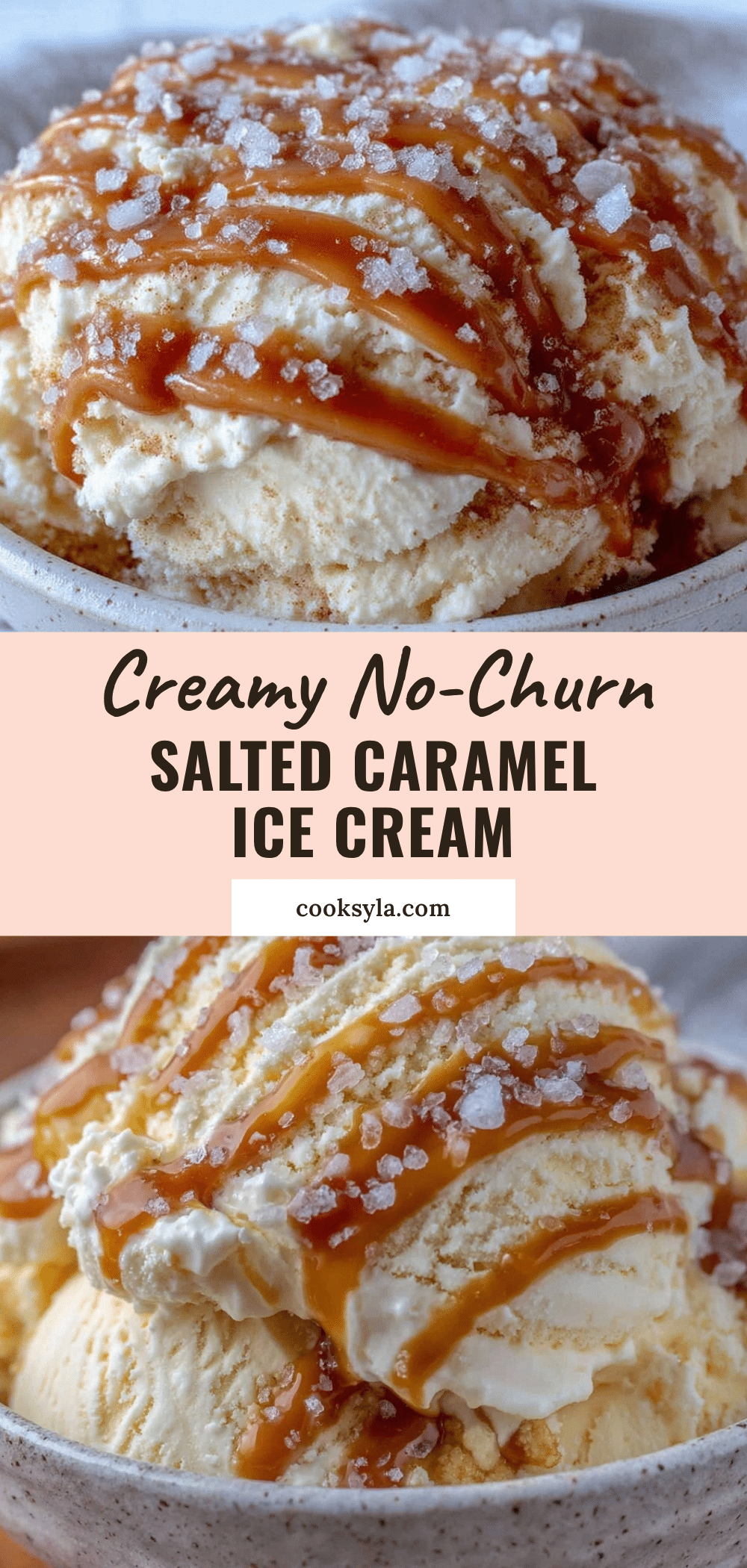 no-churn salted caramel ice cream recipe