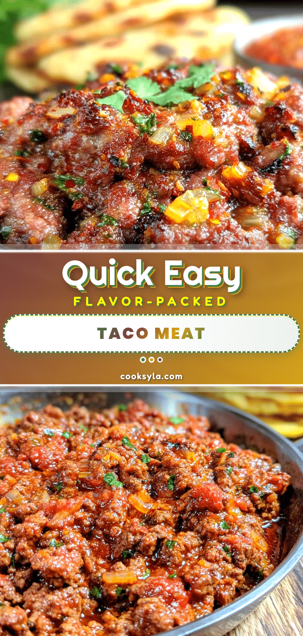 quick flavorful taco meat recipe