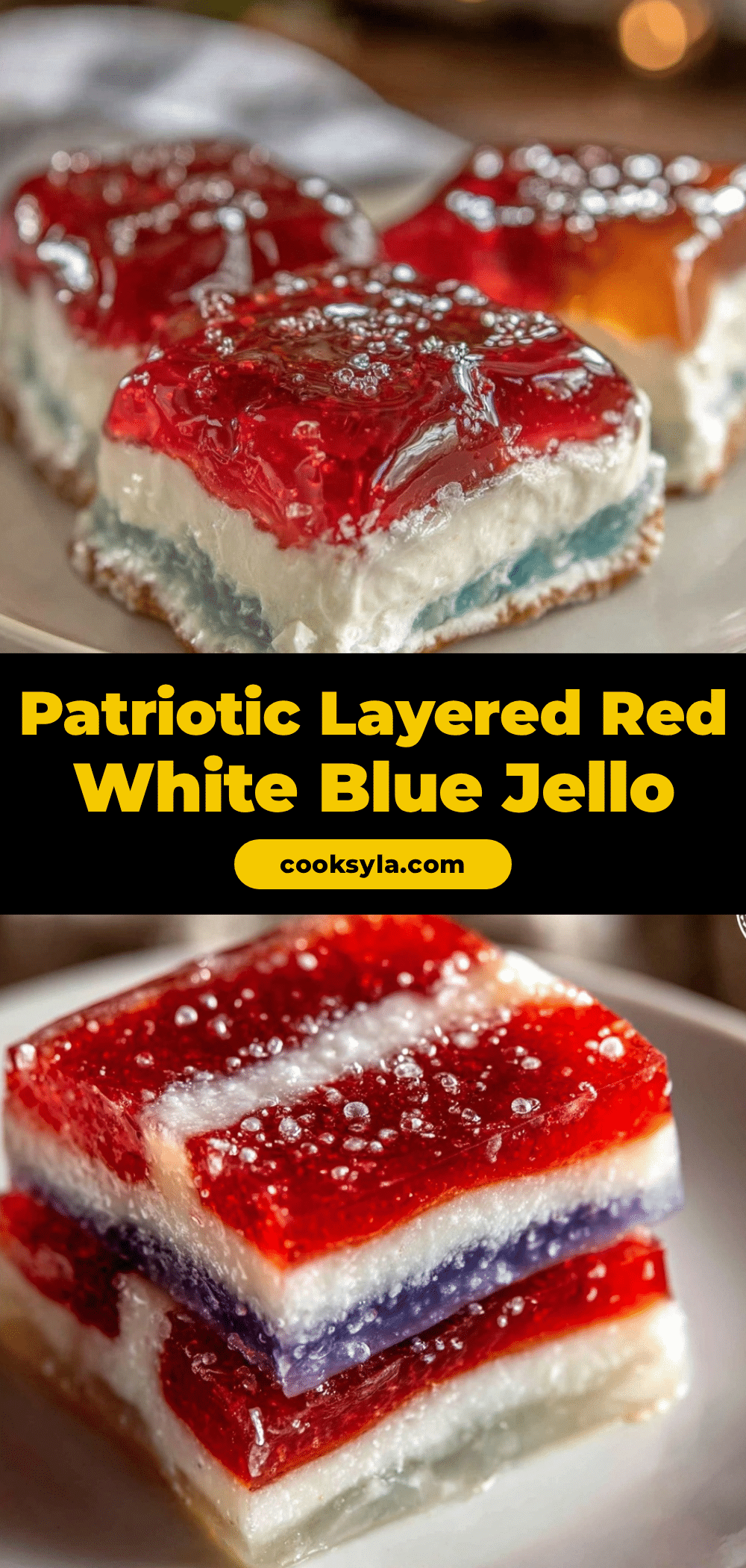 red white and blue jello recipe recipe