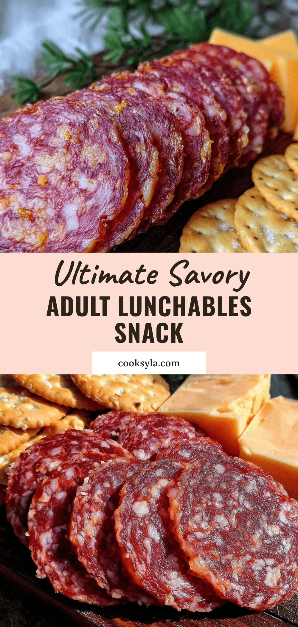 savory adult lunchables recipe