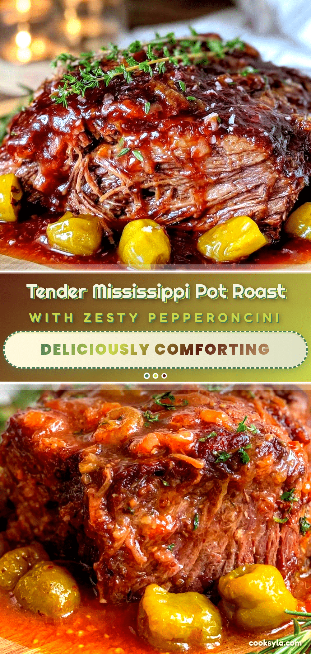 Tender Mississippi Pot Roast recipe
