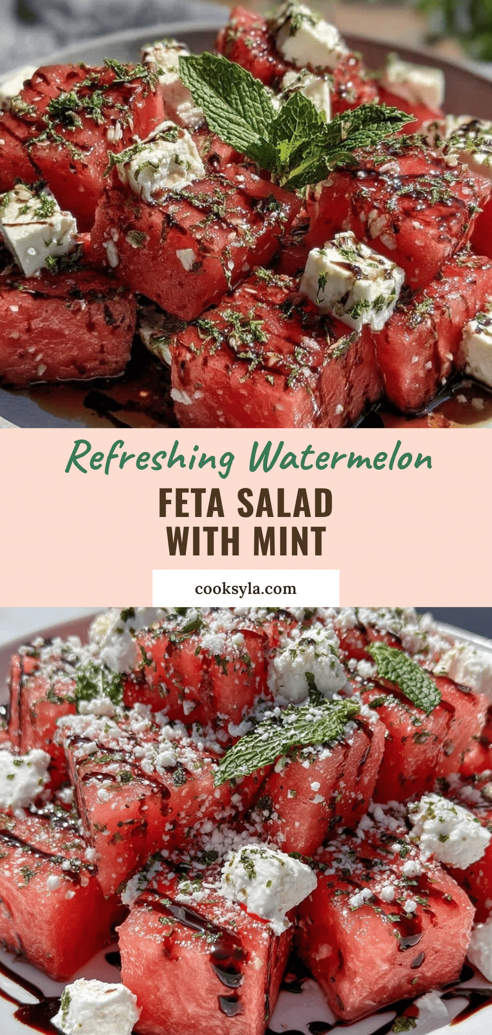 watermelon feta salad recipe