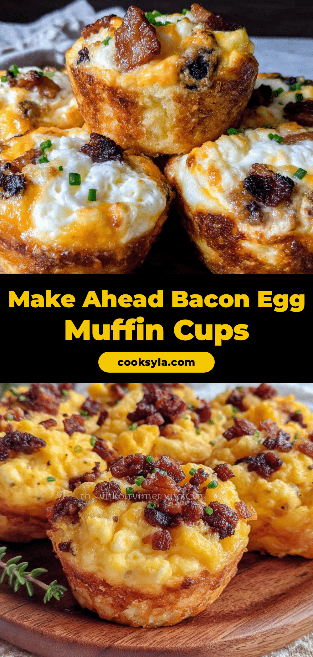 bacon egg and cheese muffin cups recipe