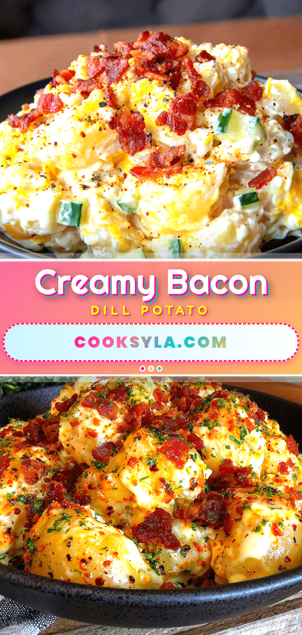 creamy potato salad with bacon and old bay recipe