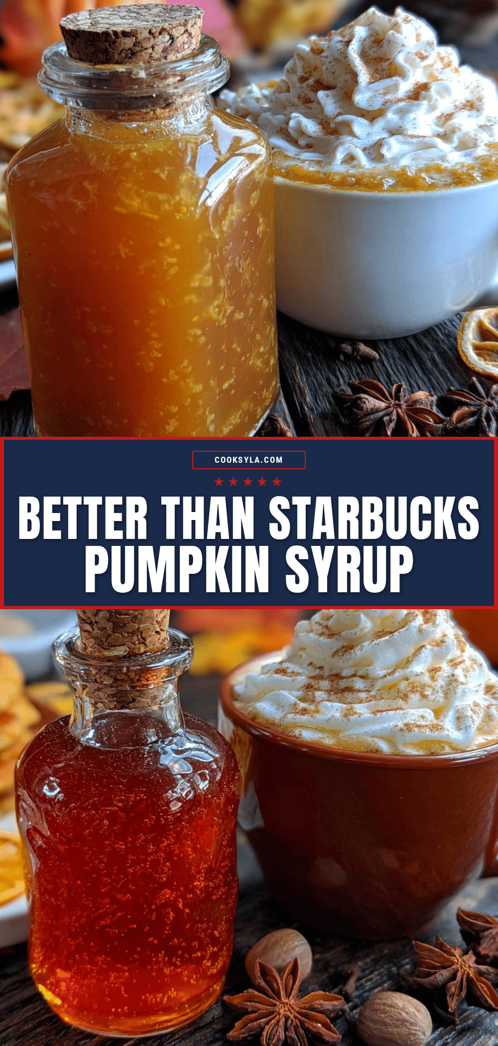 homemade pumpkin spice syrup for lattes recipe