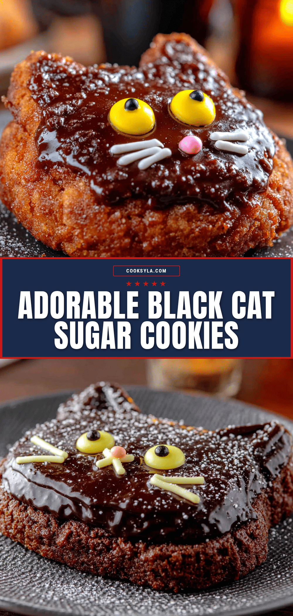 black cat cookies recipe