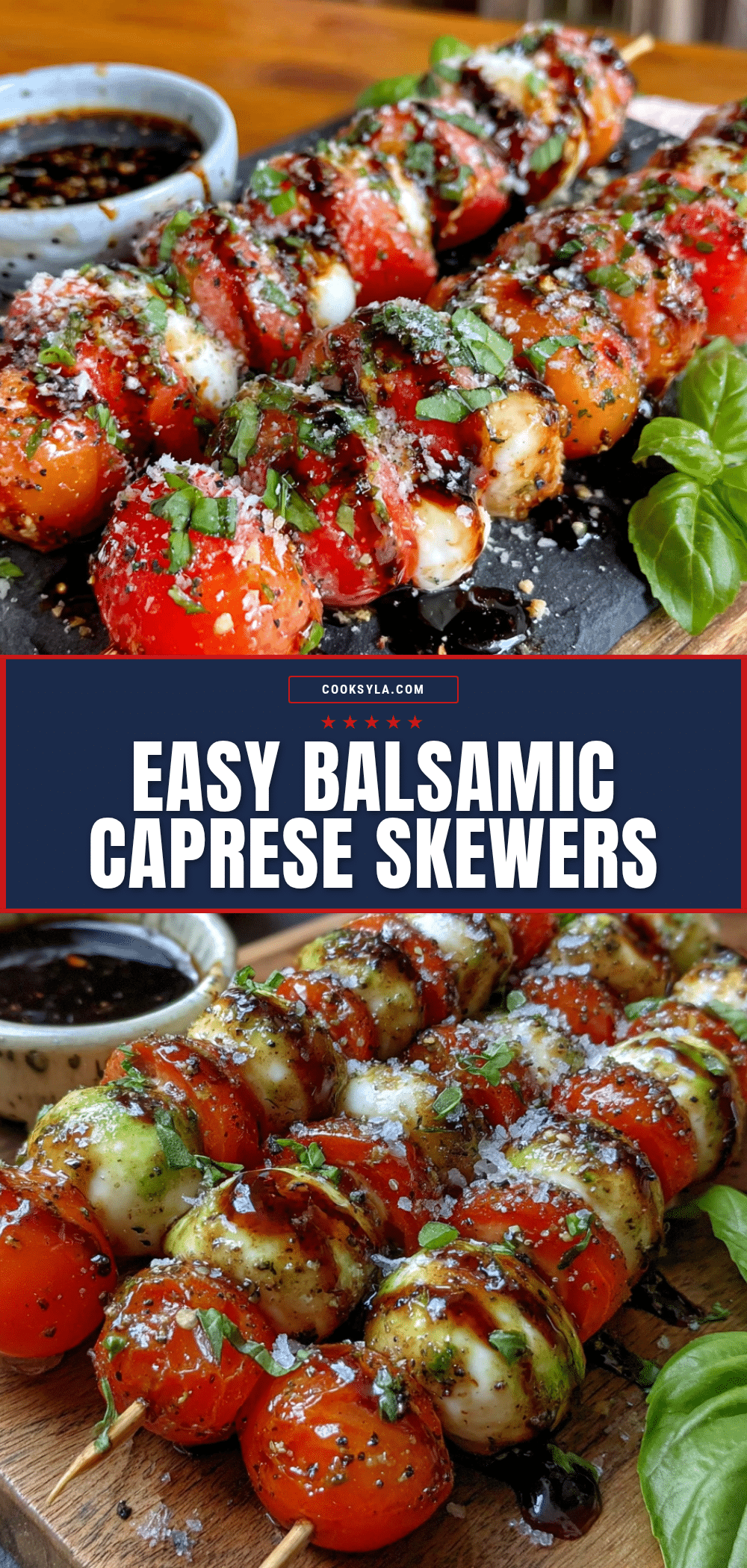 caprese skewers with balsamic glaze recipe