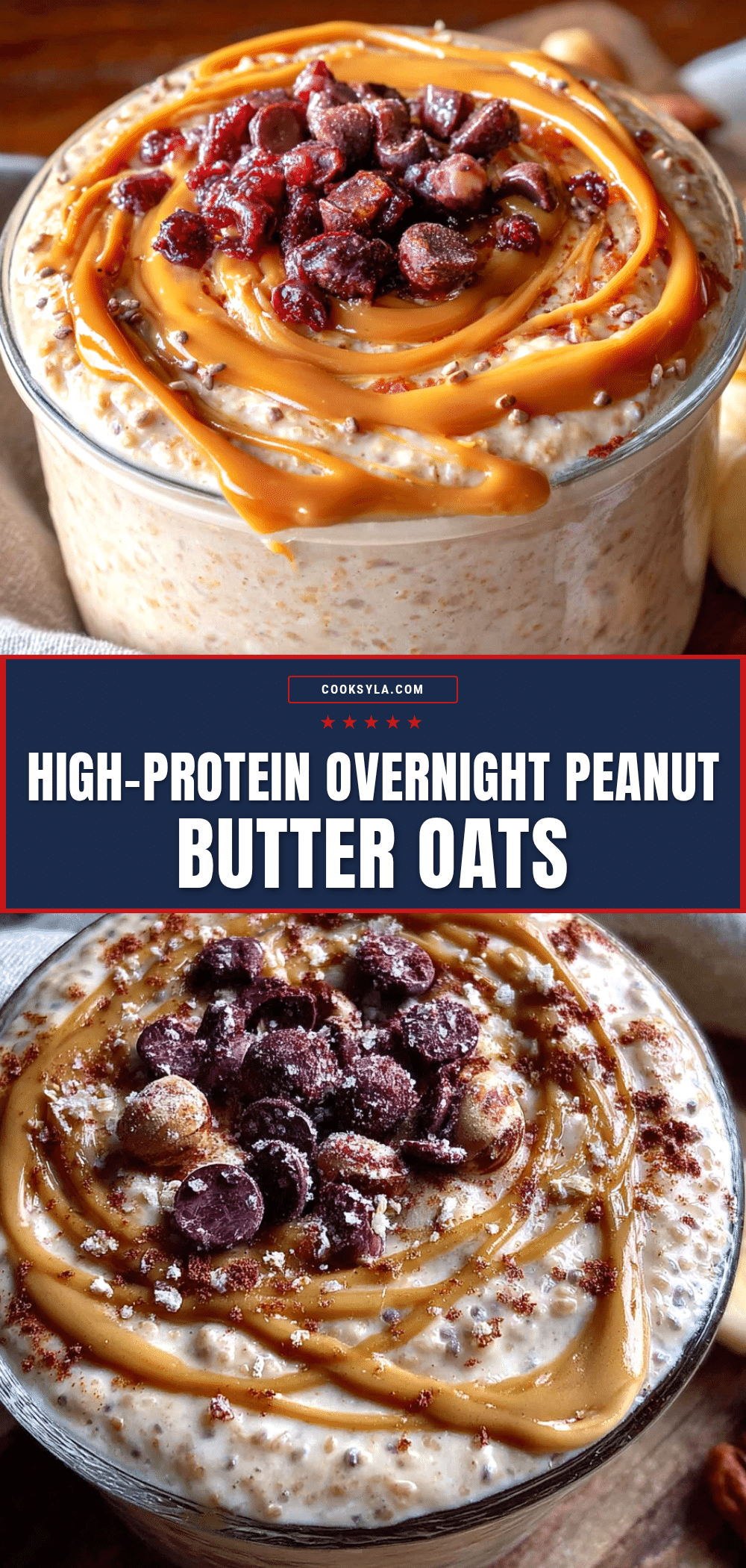 creamy peanut butter protein oats recipe